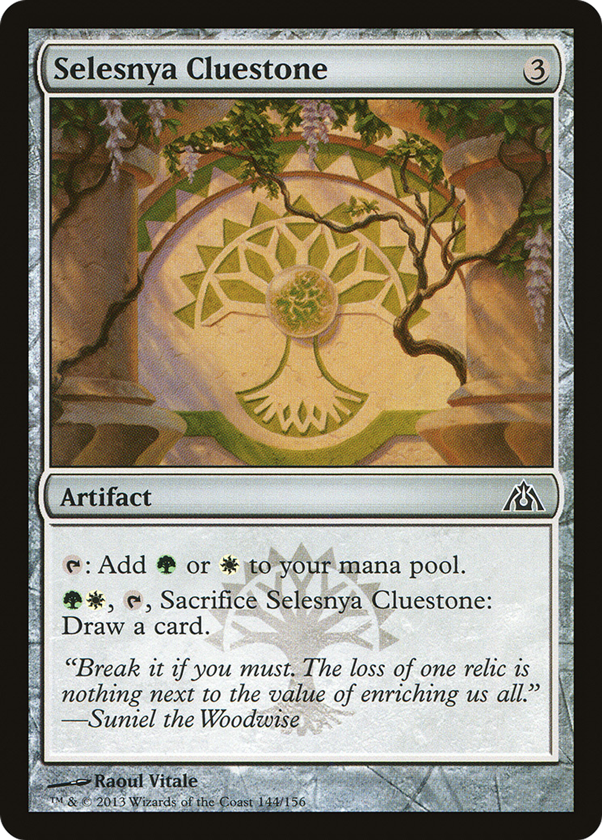 Selesnya Cluestone — Dragon's Maze — Magic: The Gathering