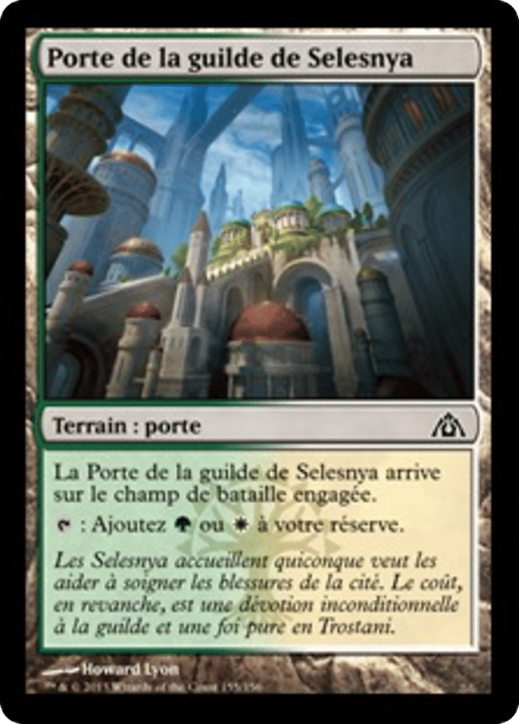 Porte de la guilde de Selesnya — Dragon's Maze — Magic: The Gathering