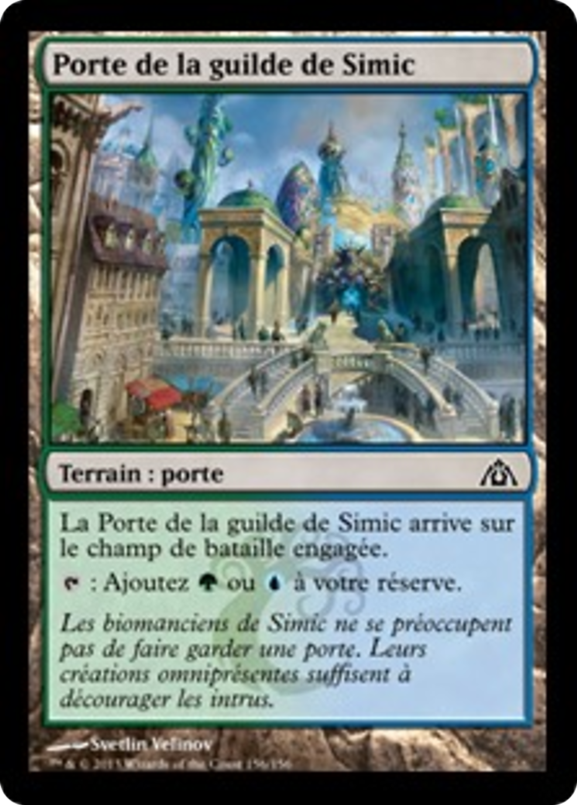 Porte de la guilde de Simic — Dragon's Maze — Magic: The Gathering