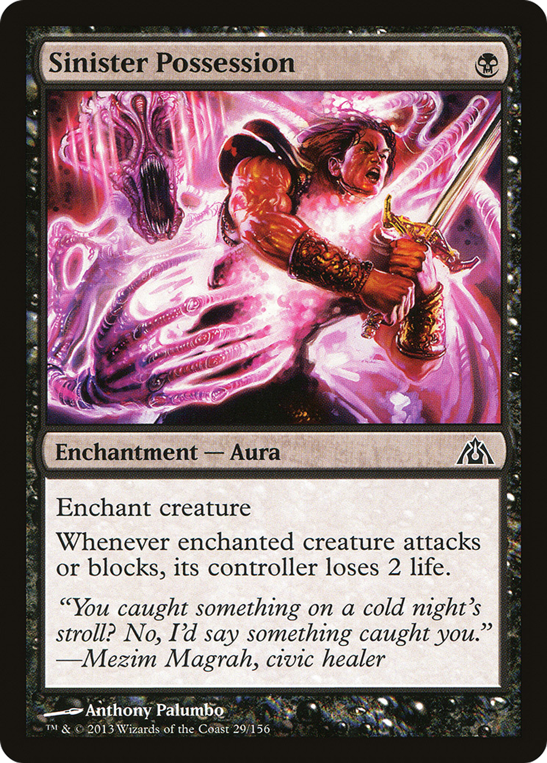 Sinister Possession — Dragon's Maze — Magic: The Gathering