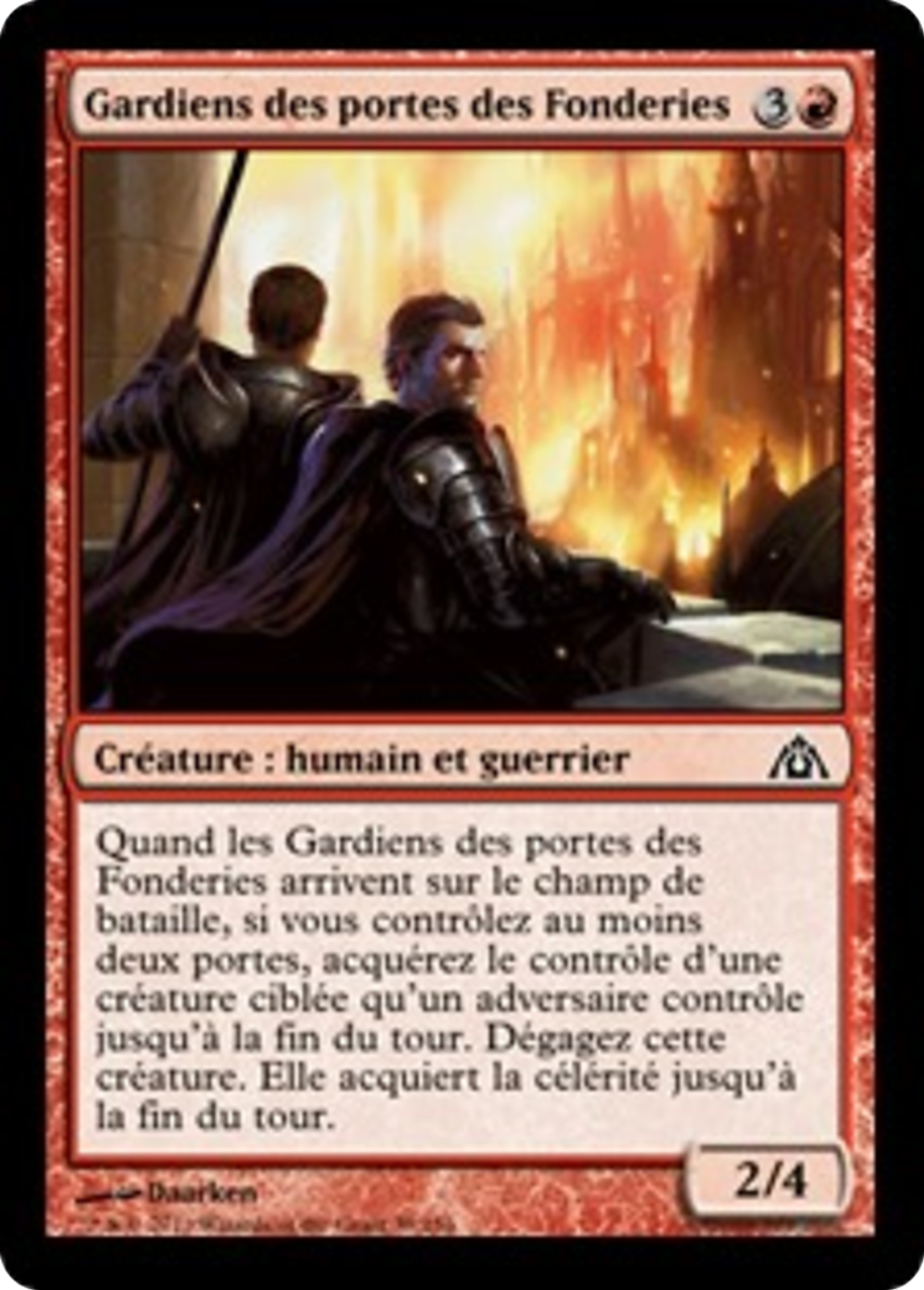 Gardiens des portes des Fonderies — Dragon's Maze — Magic: The Gathering
