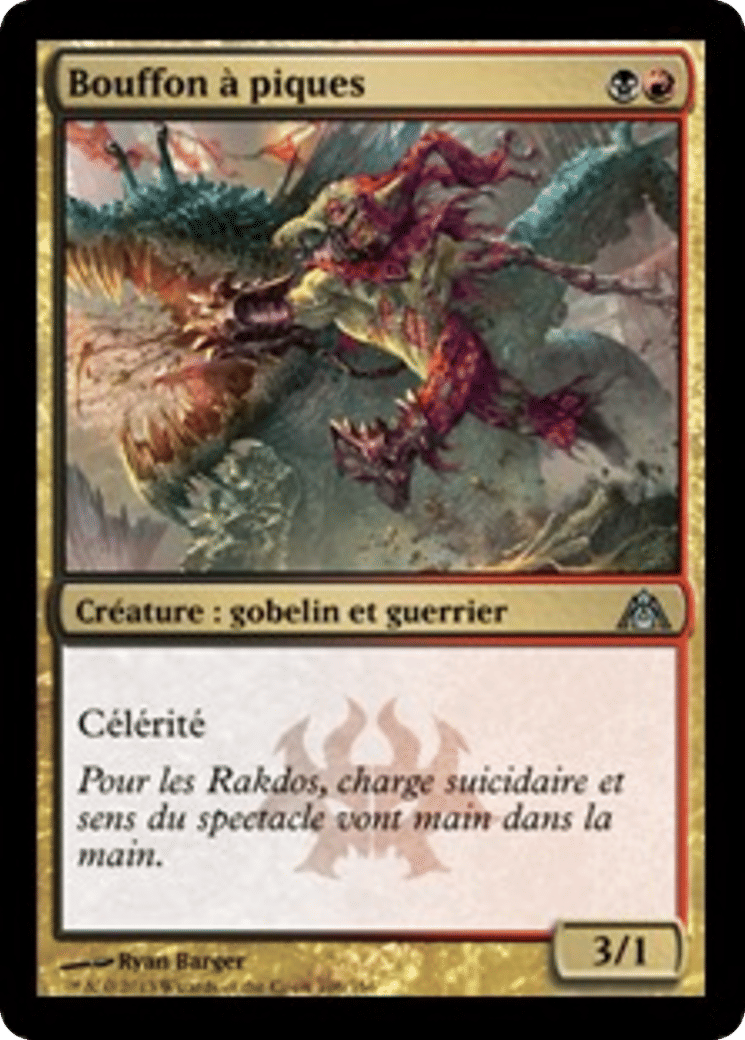 Bouffon à piques — Dragon's Maze — Magic: The Gathering