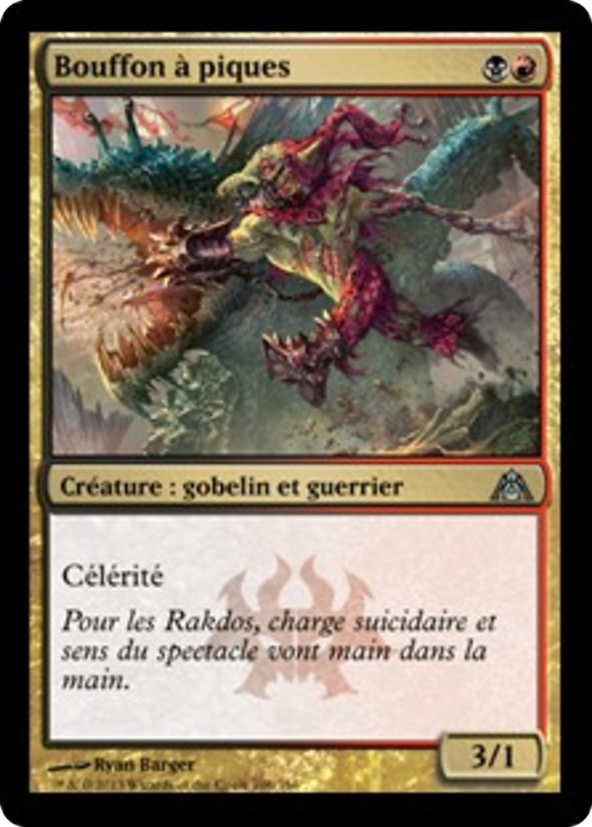 Bouffon à piques — Dragon's Maze — Magic: The Gathering