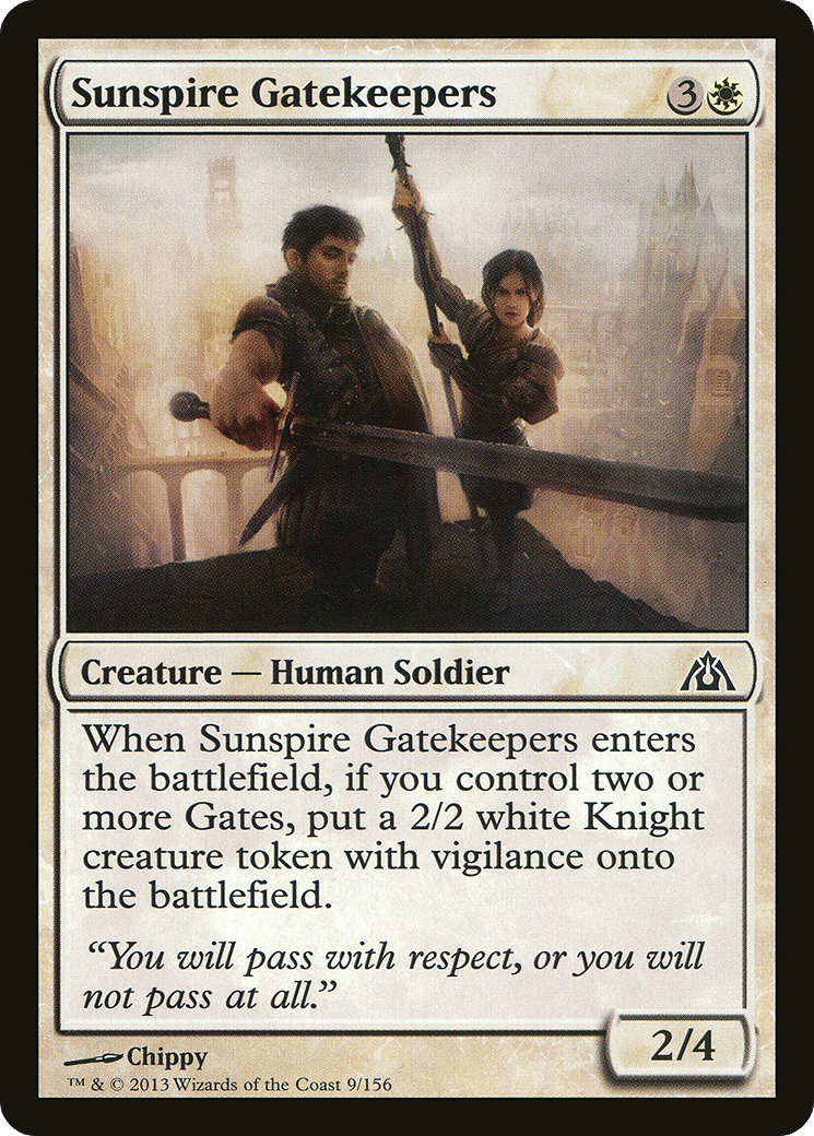 Gardiens des portes de la Tour de Phébus — Dragon's Maze — Magic: The Gathering