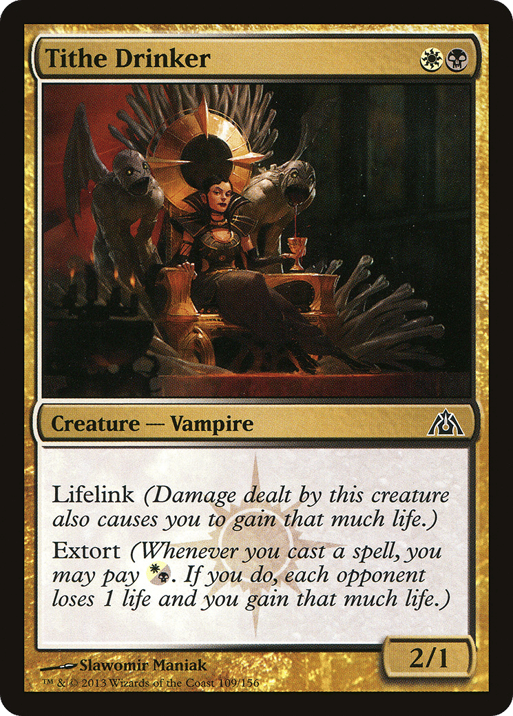 Tithe Drinker — Dragon's Maze — Magic: The Gathering