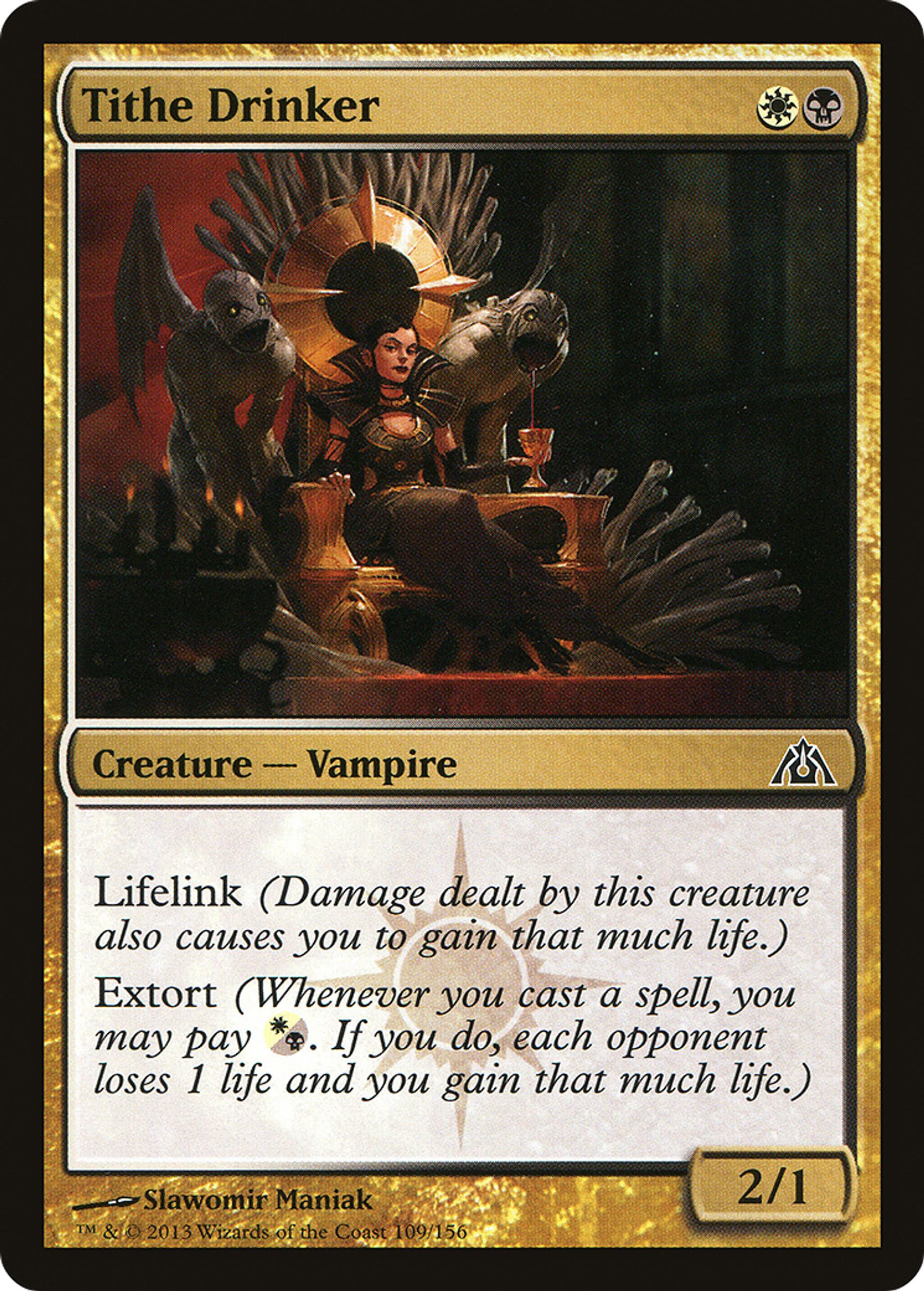 Tithe Drinker — Dragon's Maze — Magic: The Gathering