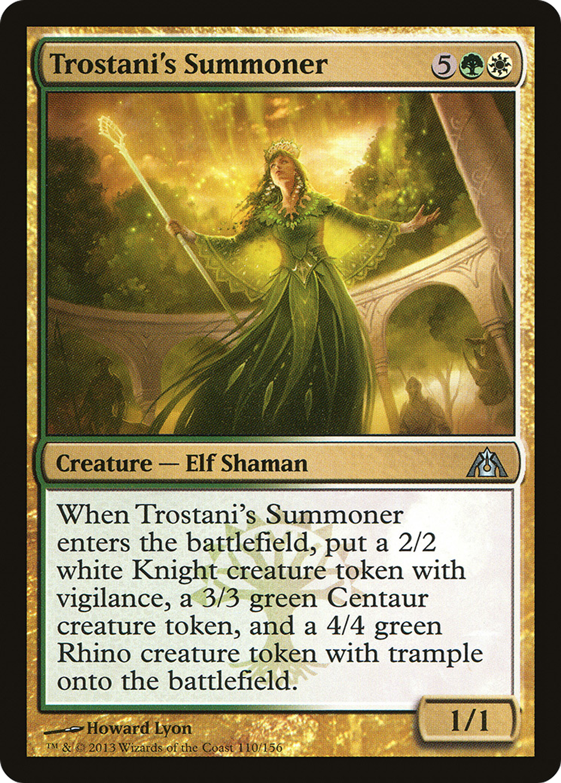 Trostani's Summoner — Dragon's Maze — Magic: The Gathering