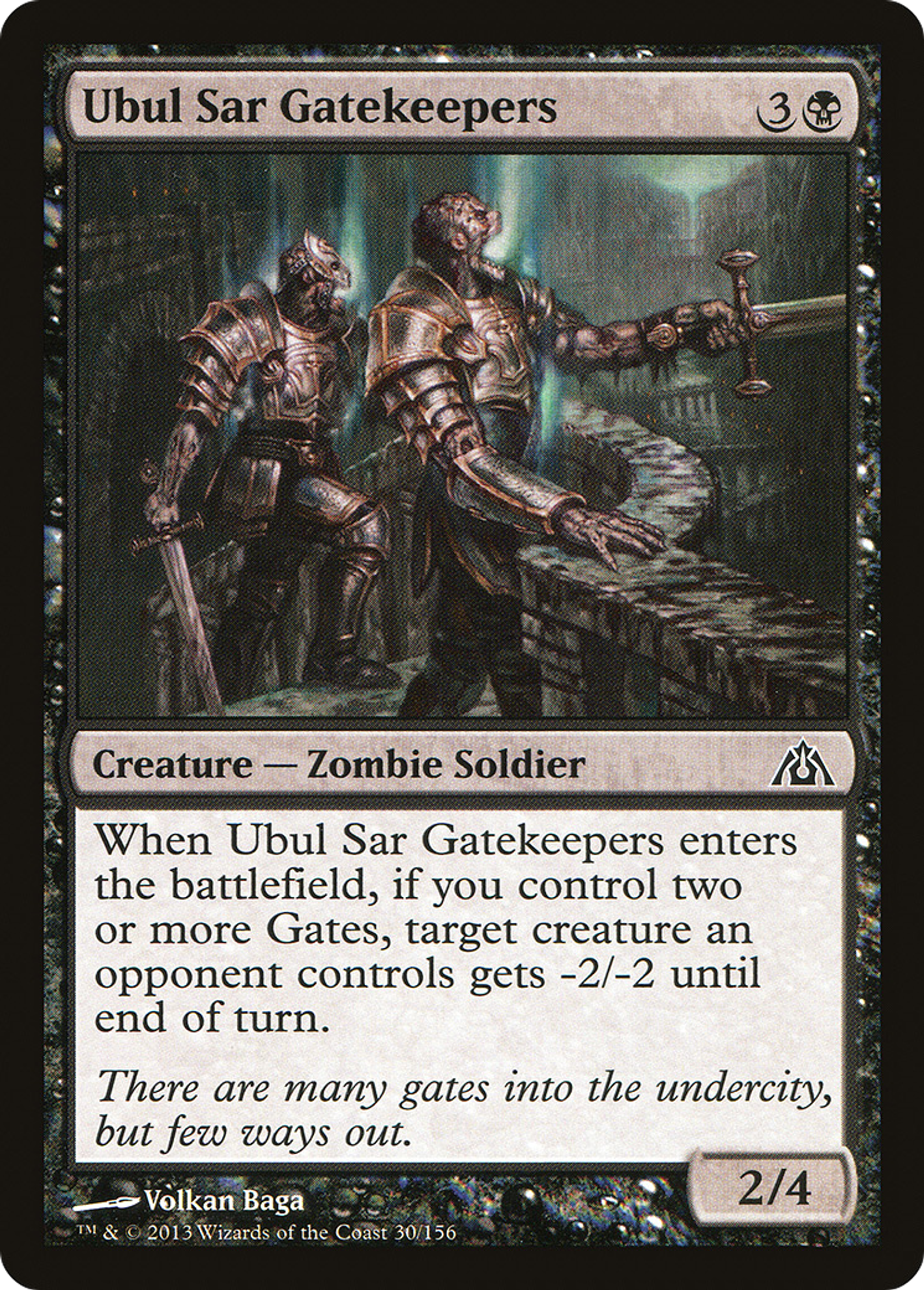 Ubul Sar Gatekeepers — Dragon's Maze — Magic: The Gathering