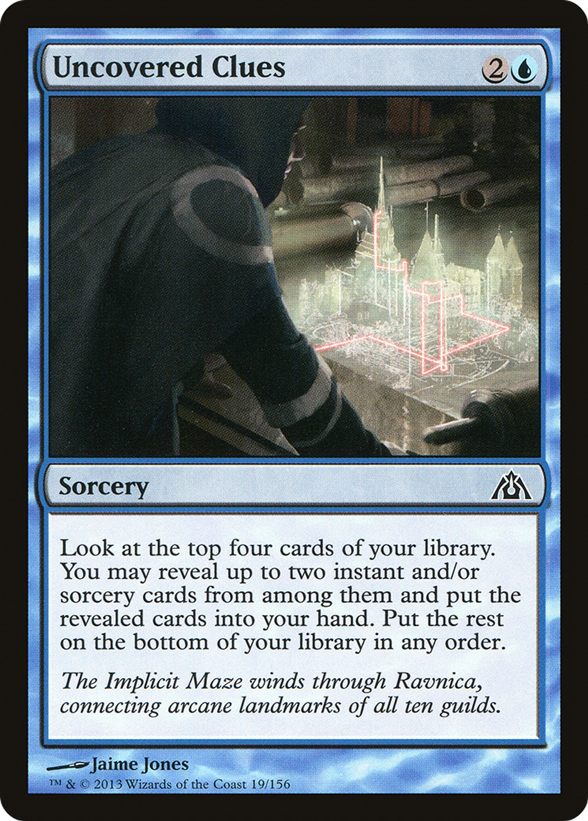 Uncovered Clues — Dragon's Maze — Magic: The Gathering