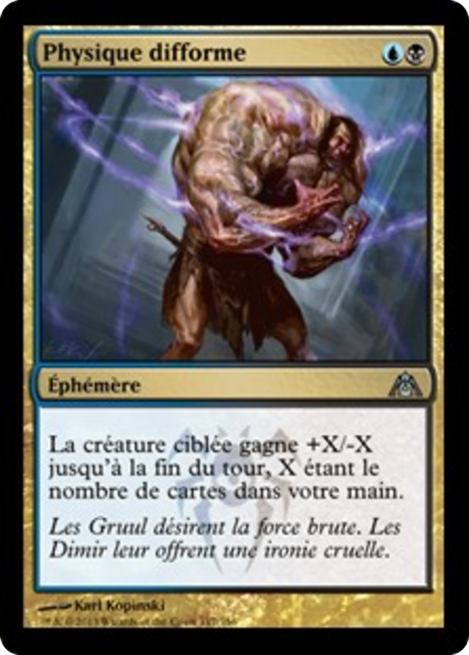 Physique difforme — Dragon's Maze — Magic: The Gathering