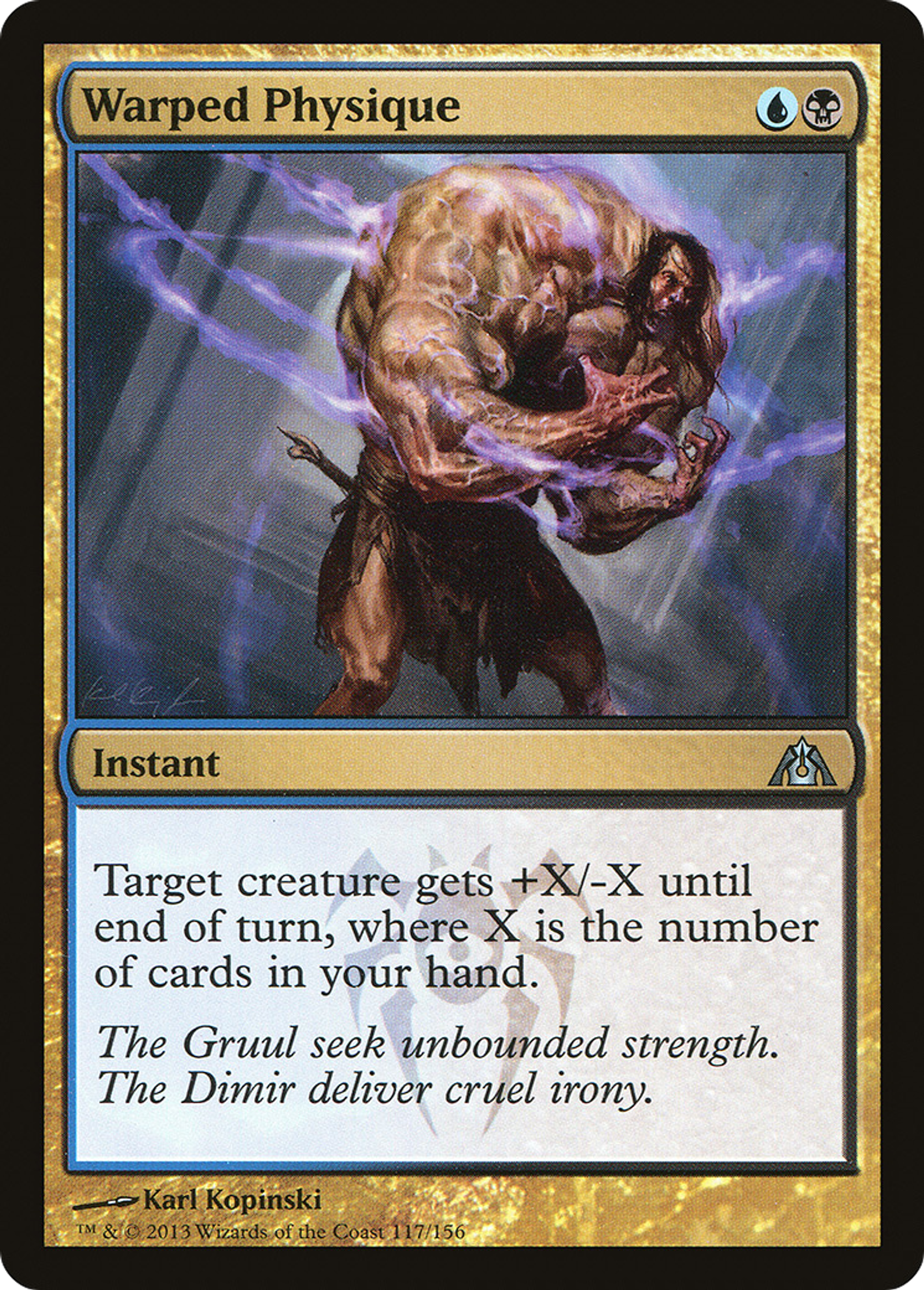 Warped Physique — Dragon's Maze — Magic: The Gathering