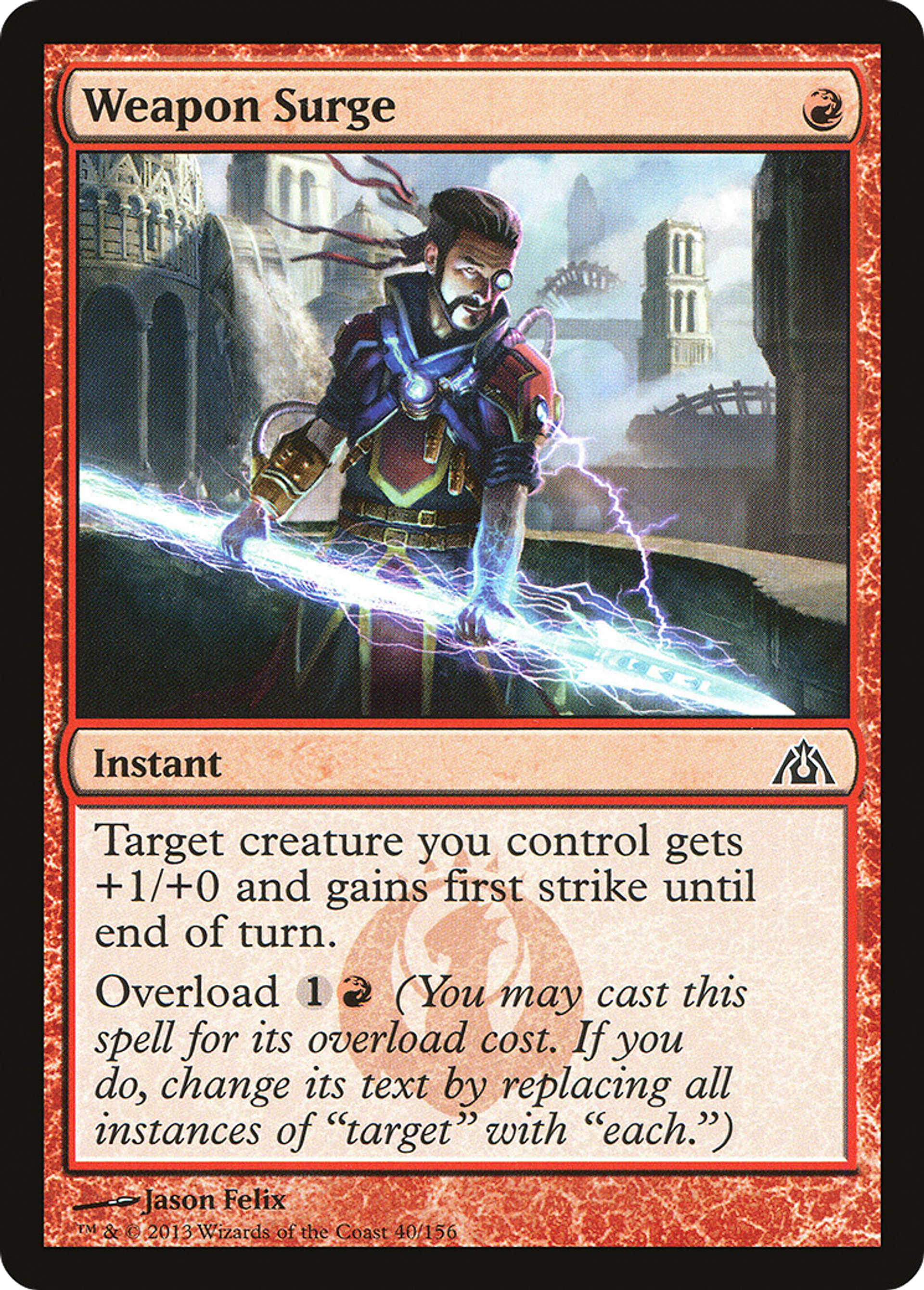 Weapon Surge — Dragon's Maze — Magic: The Gathering
