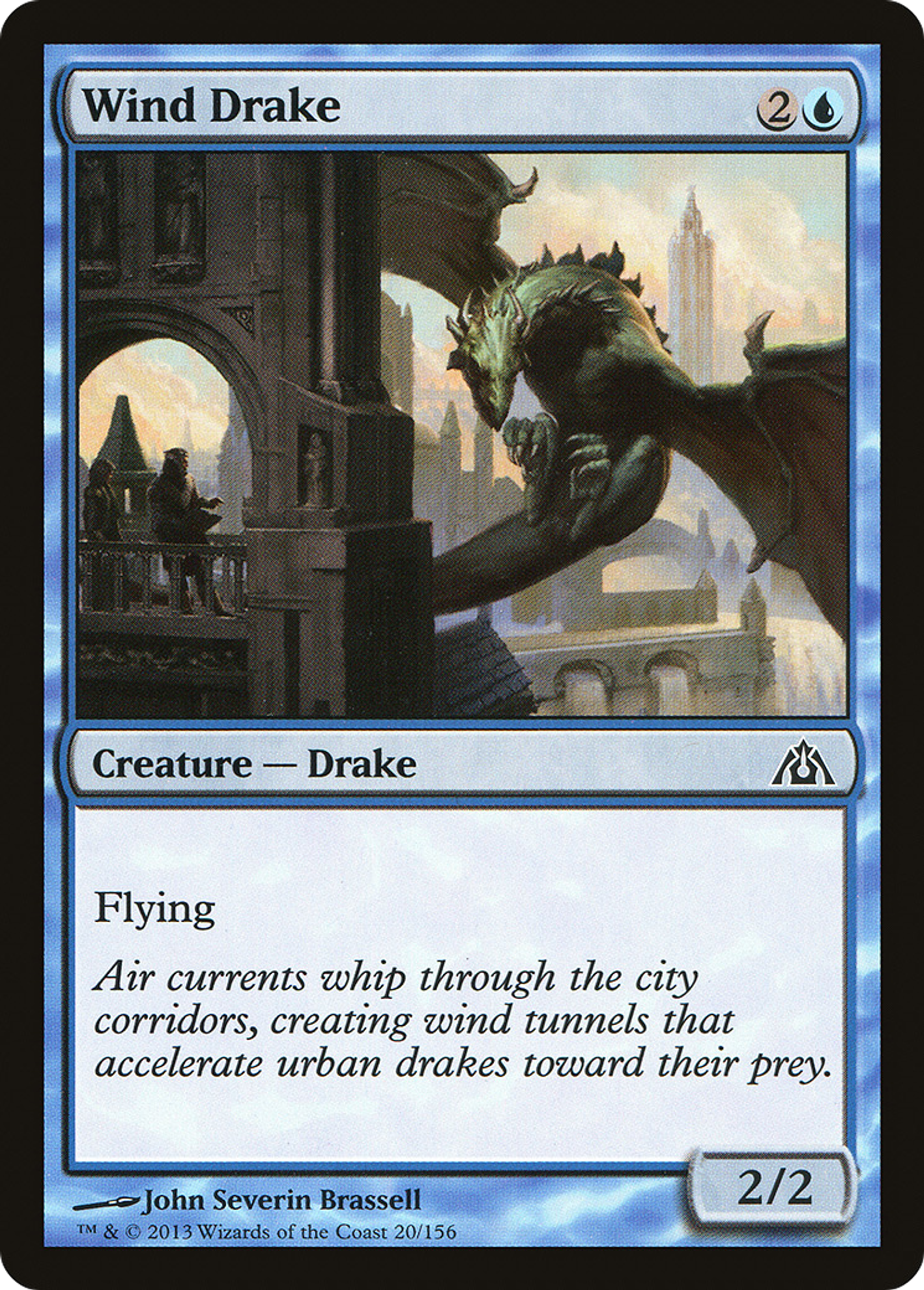 Wind Drake — Dragon's Maze — Magic: The Gathering