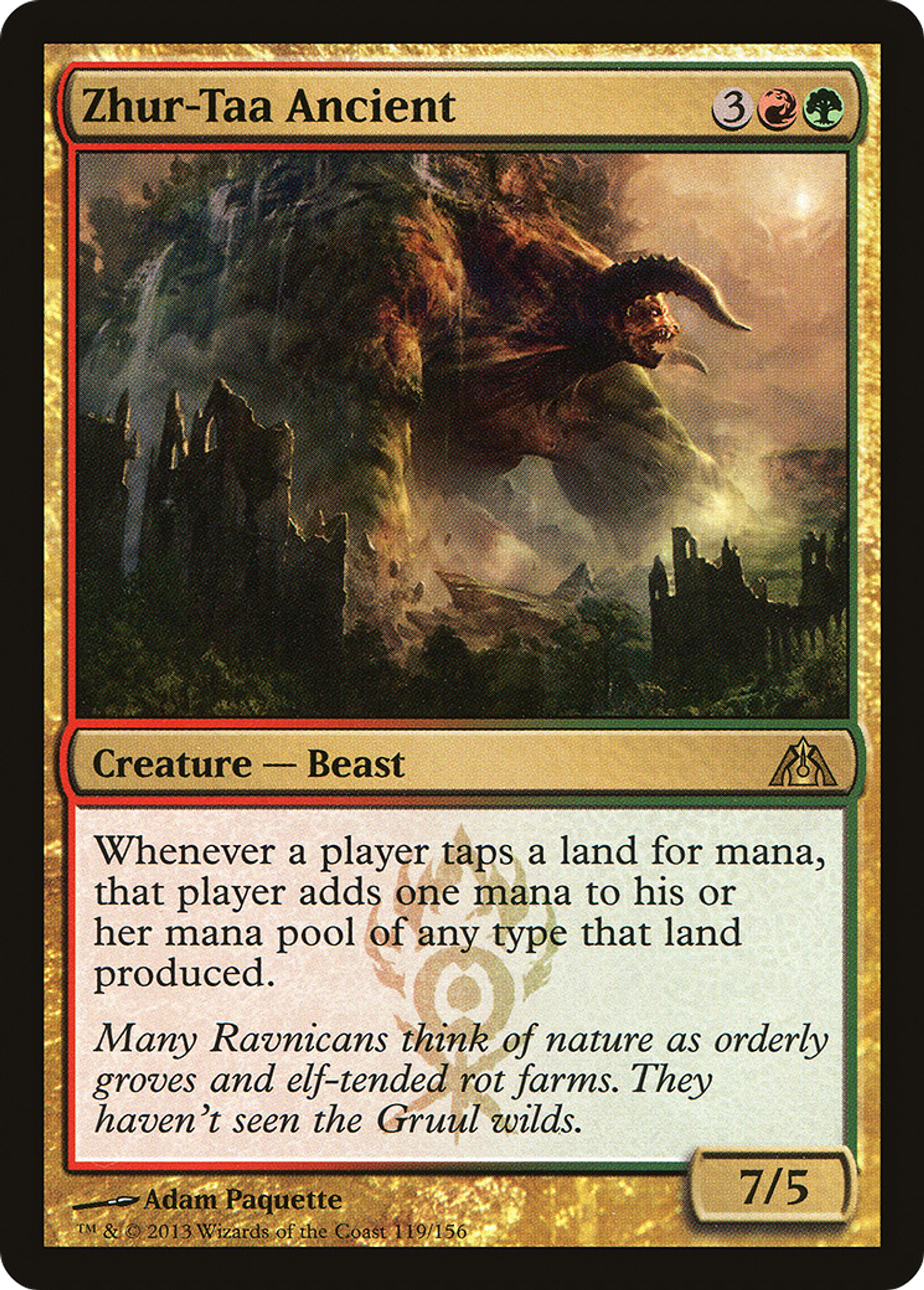 Zhur-Taa Ancient — Dragon's Maze — Magic: The Gathering