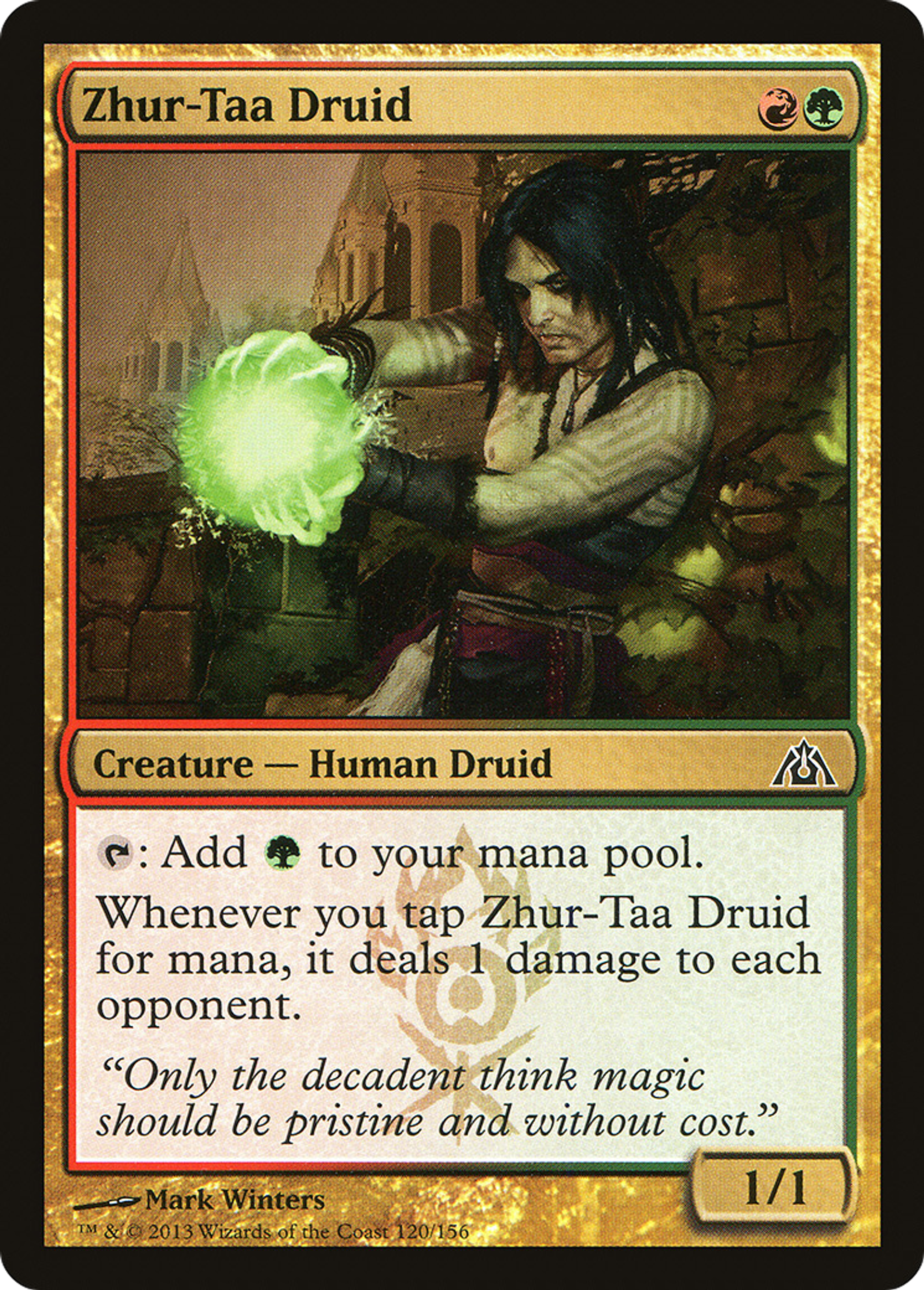 Zhur-Taa Druid — Dragon's Maze — Magic: The Gathering