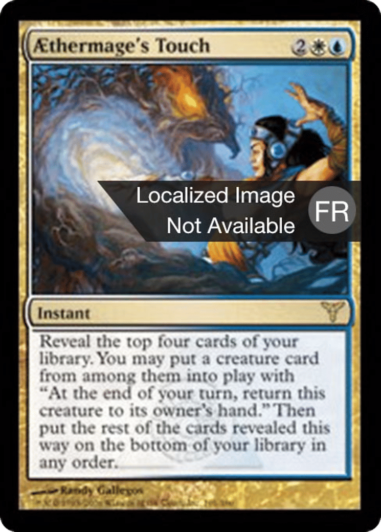 Toucher de l'Æthermage — Dissension — Magic: The Gathering