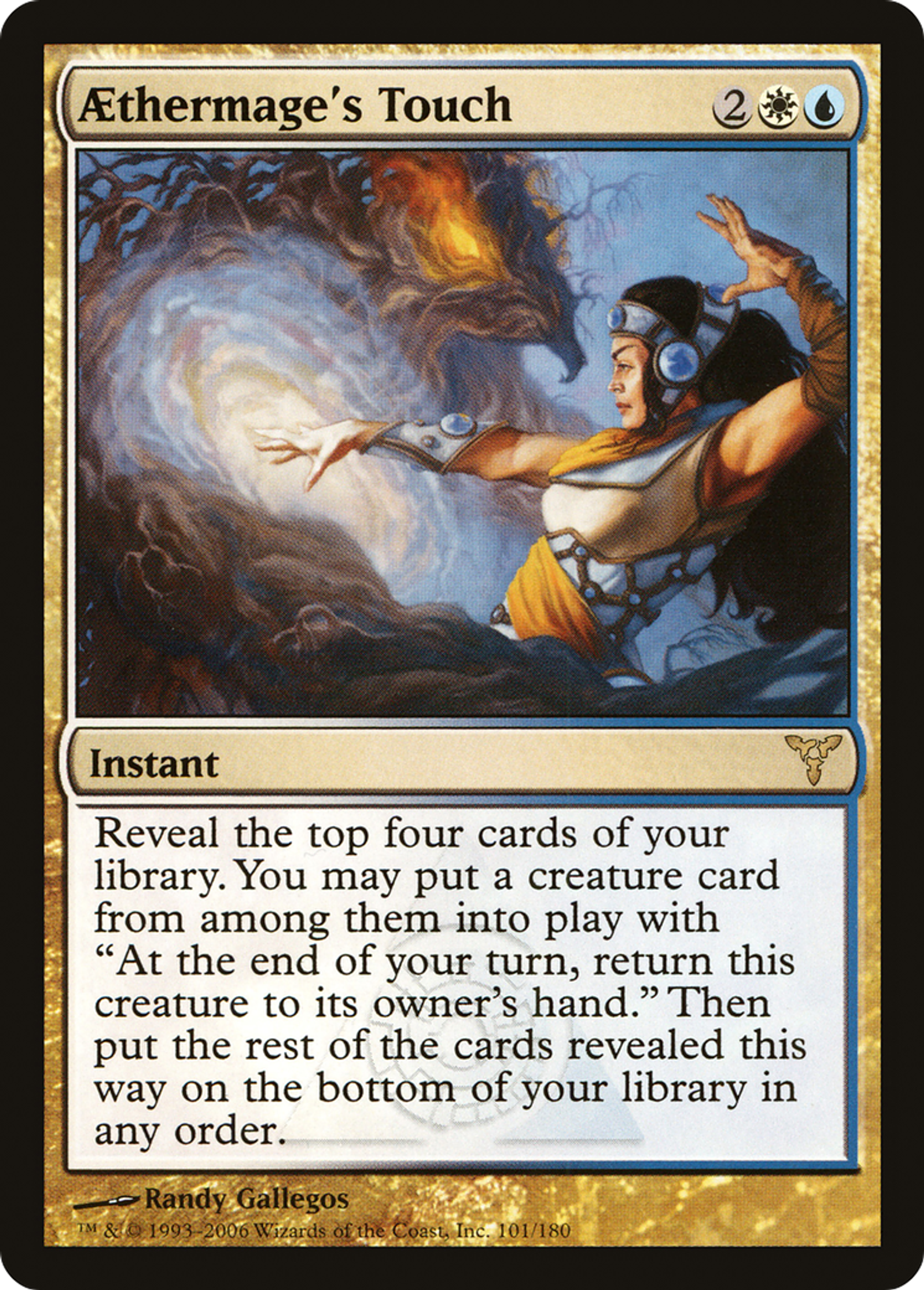 Aethermage's Touch — Dissension — Magic: The Gathering