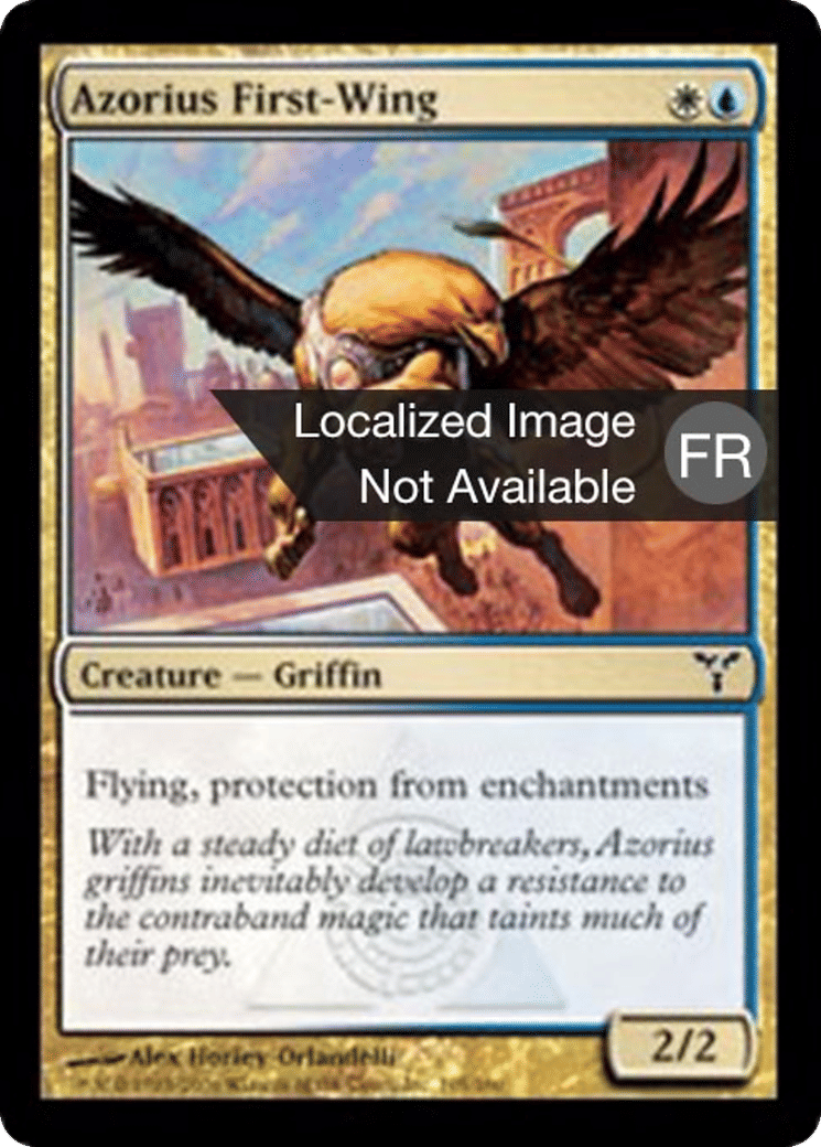 Première aile d'Azorius — Dissension — Magic: The Gathering