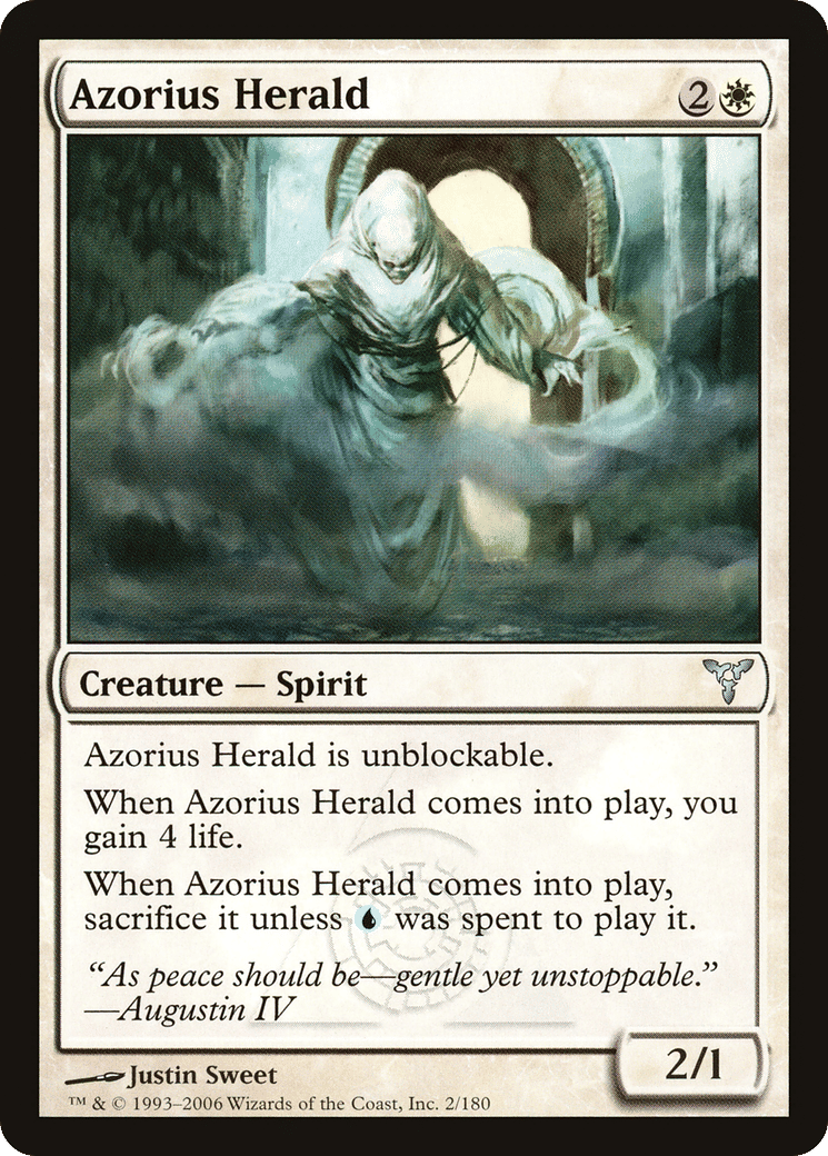Azorius Herald — Dissension — Magic: The Gathering
