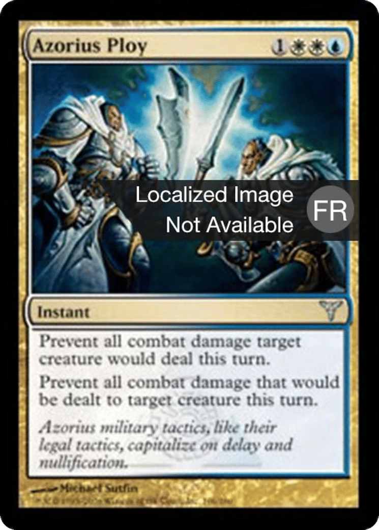 Stratagème d'Azorius — Dissension — Magic: The Gathering