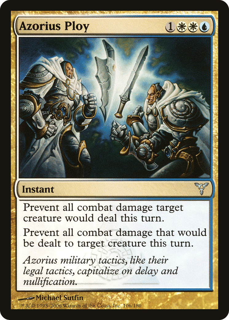 Azorius Ploy — Dissension — Magic: The Gathering