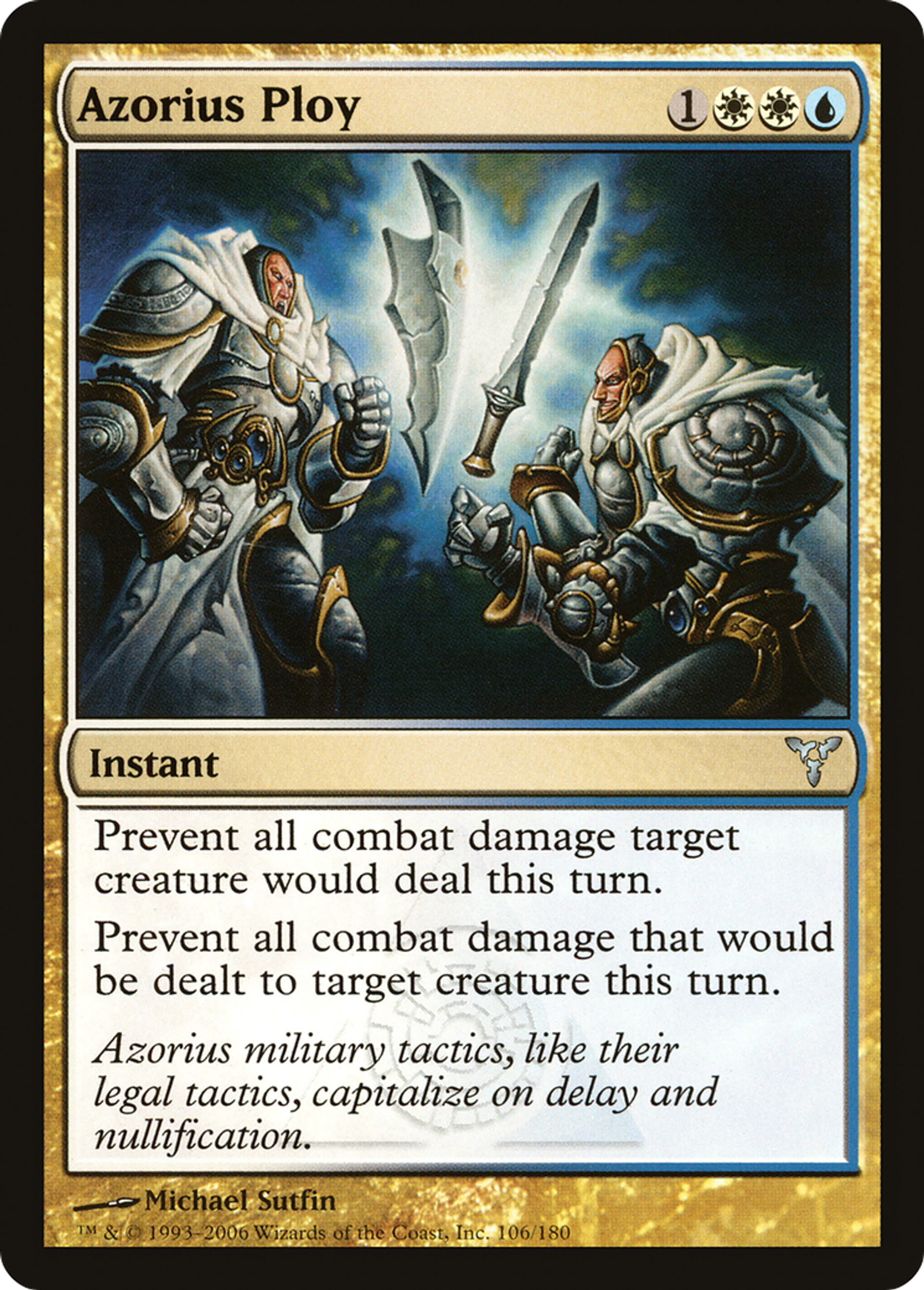 Azorius Ploy — Dissension — Magic: The Gathering
