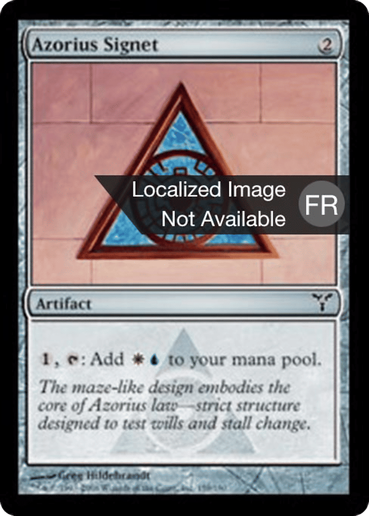 Cachet d'Azorius — Dissension — Magic: The Gathering