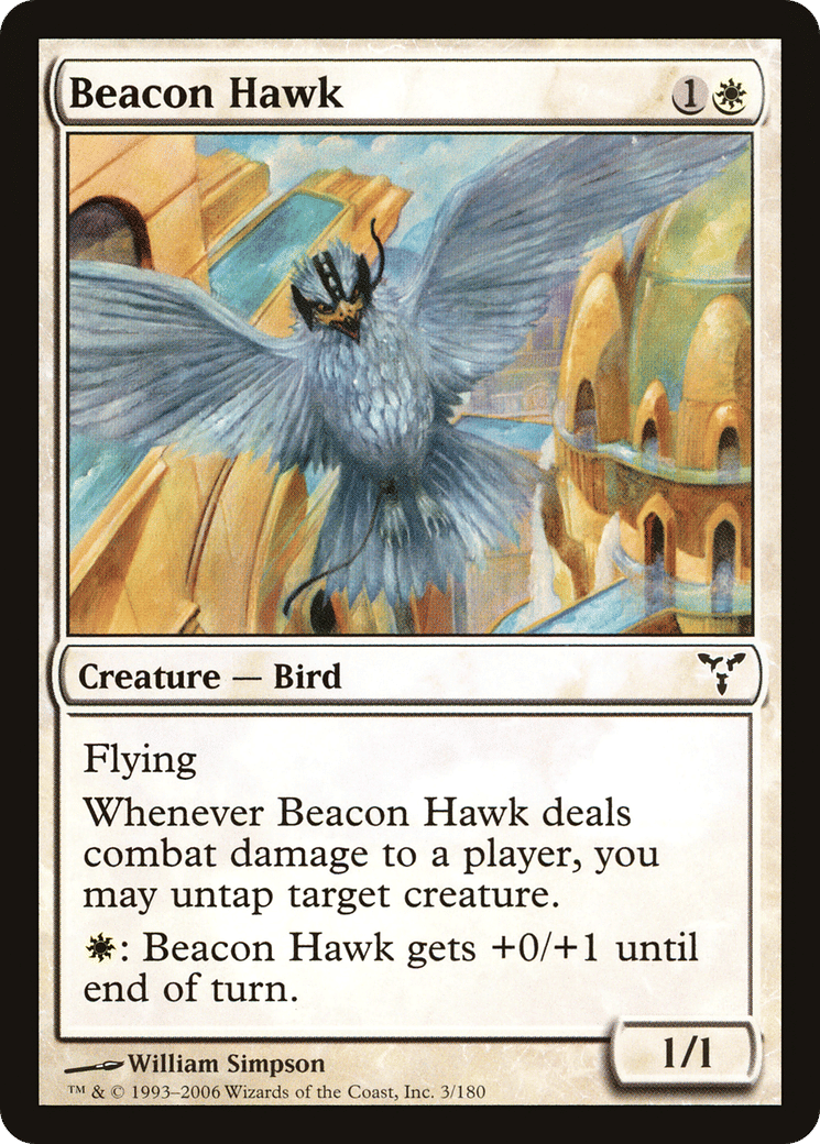 Beacon Hawk — Dissension — Magic: The Gathering