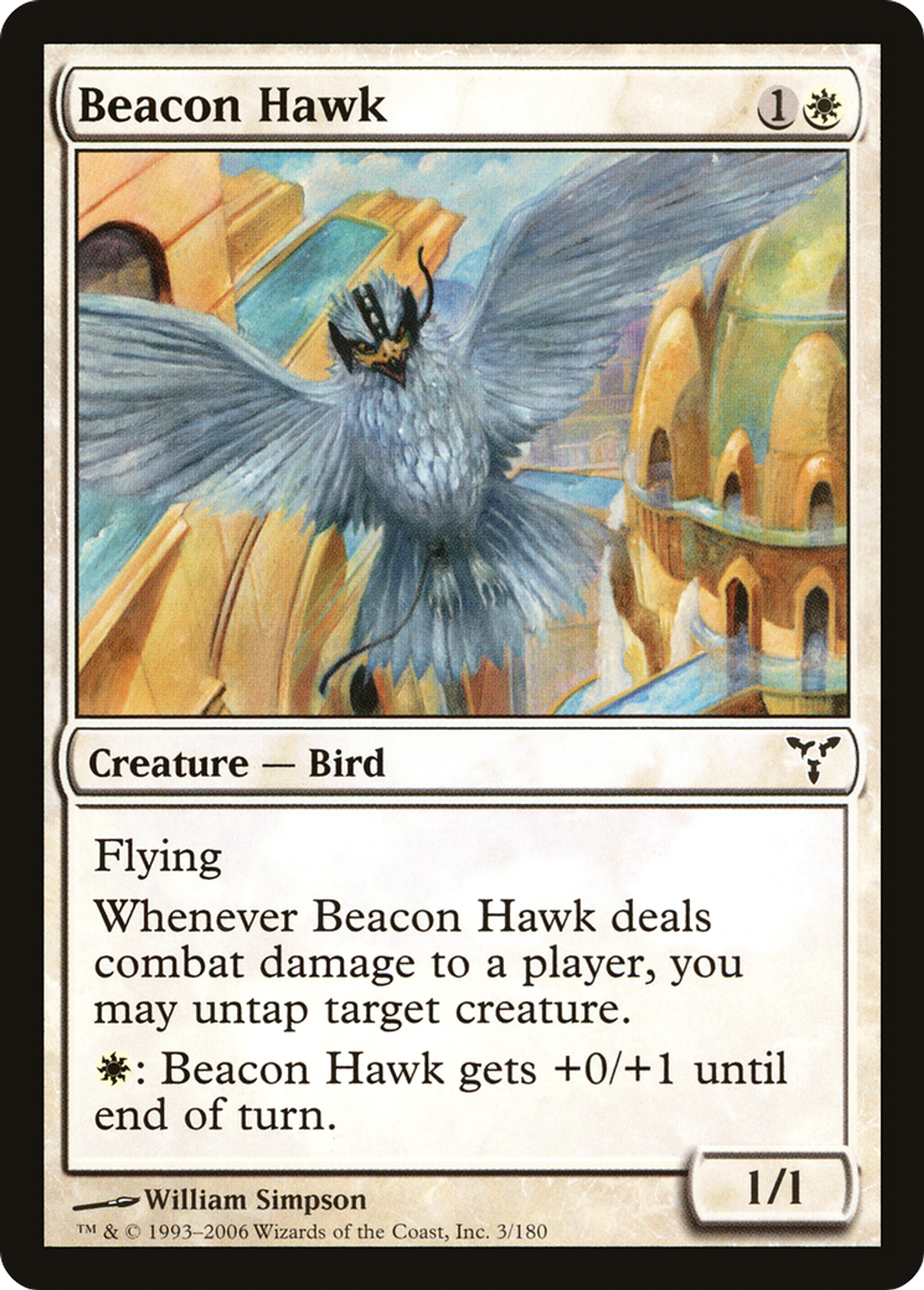 Beacon Hawk — Dissension — Magic: The Gathering
