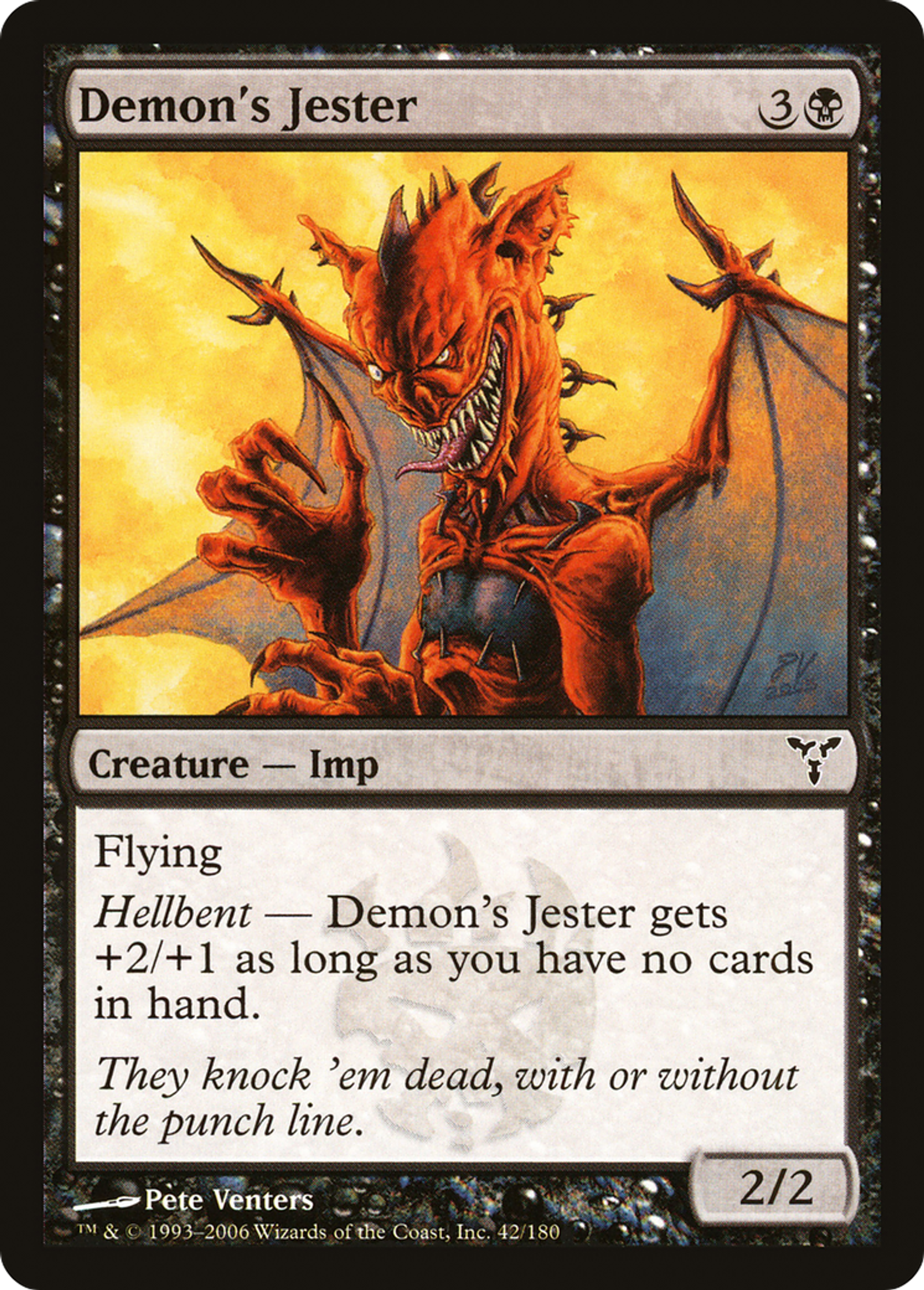 Bouffon du démon — Dissension — Magic: The Gathering