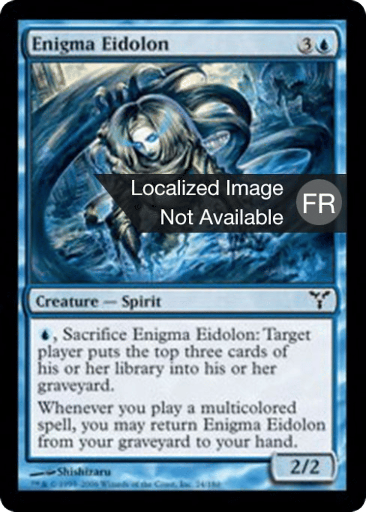 Eidôlon de l'énigme — Dissension — Magic: The Gathering