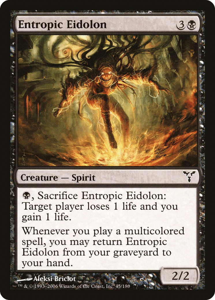 Entropic Eidolon — Dissension — Magic: The Gathering