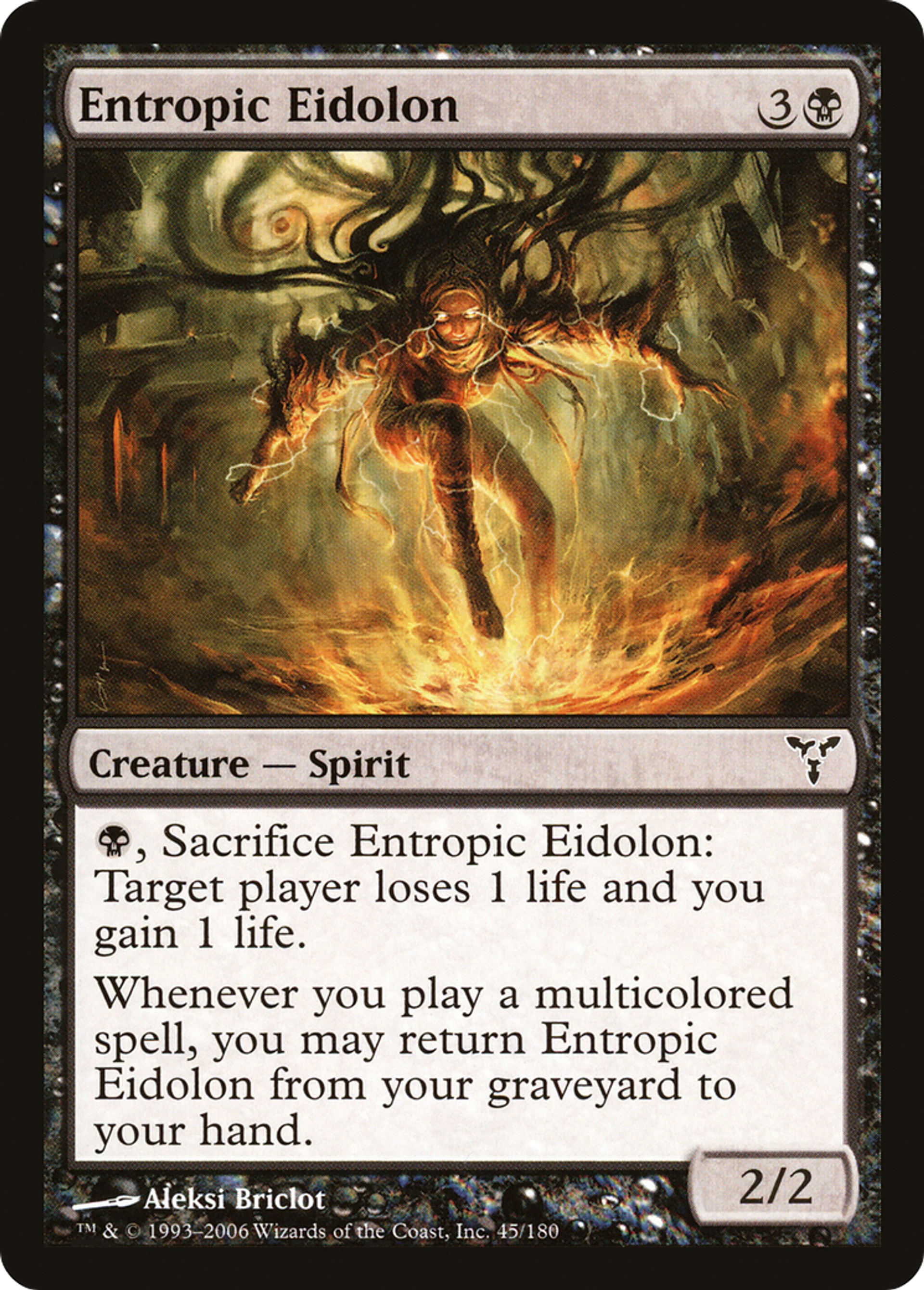 Eidôlon de l'entropie — Dissension — Magic: The Gathering