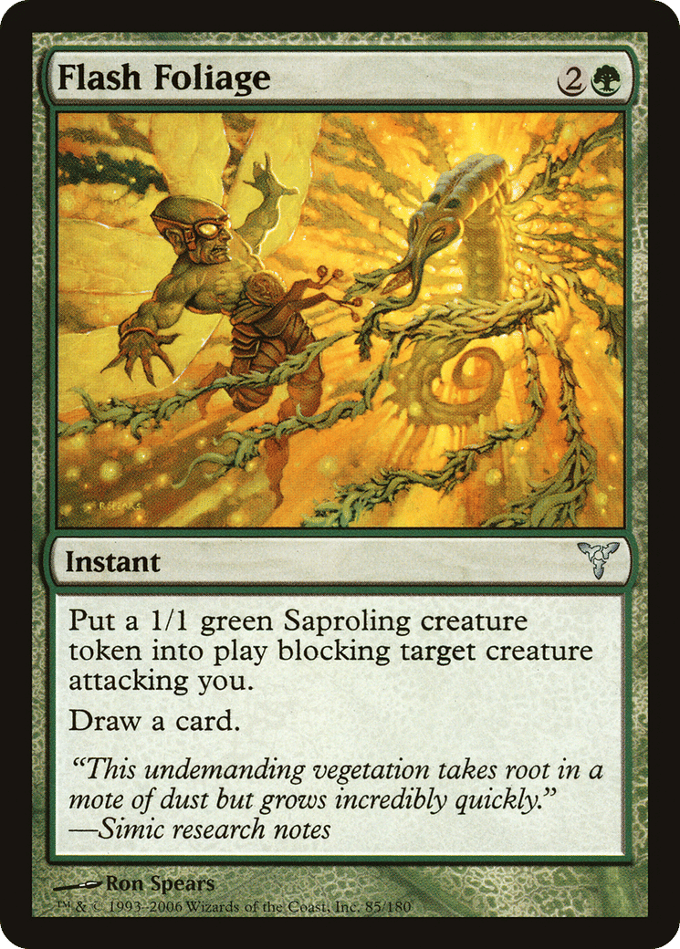 Flash Foliage — Dissension — Magic: The Gathering
