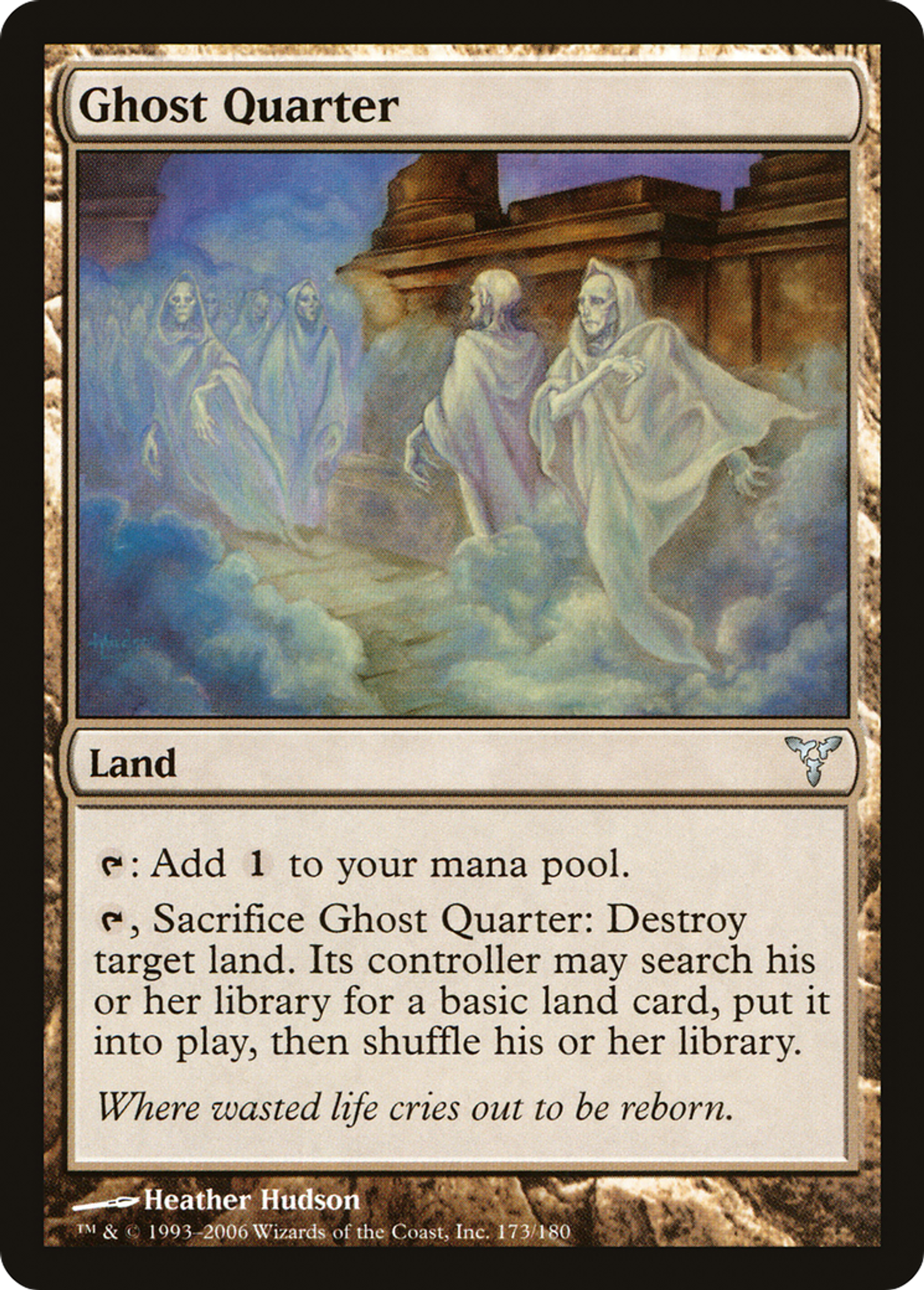 Ghost Quarter — Dissension — Magic: The Gathering