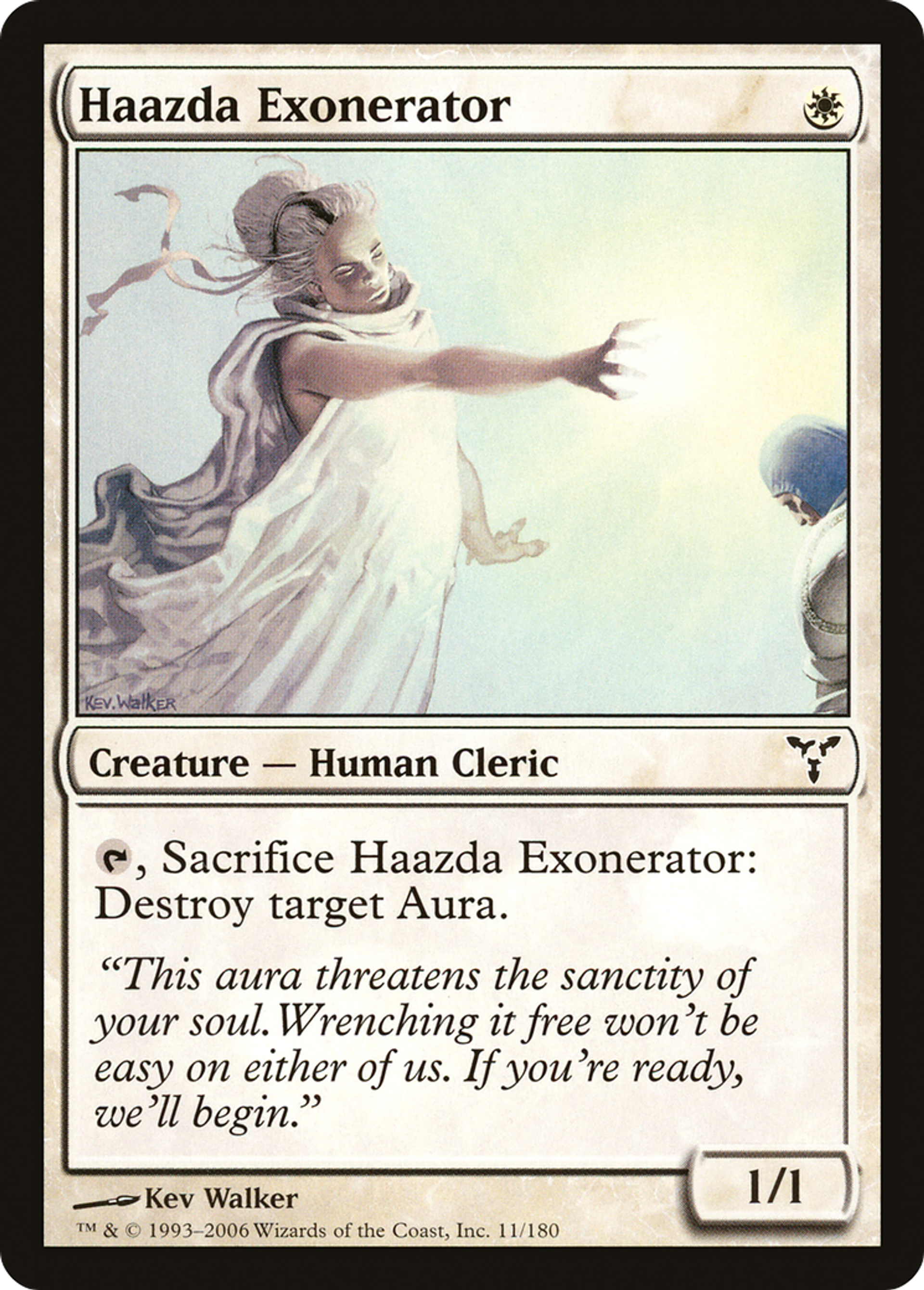 Exonératrice d'Haazda — Dissension — Magic: The Gathering