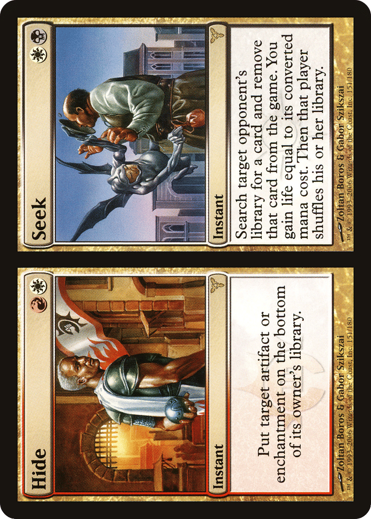 Hide // Seek — Dissension — Magic: The Gathering