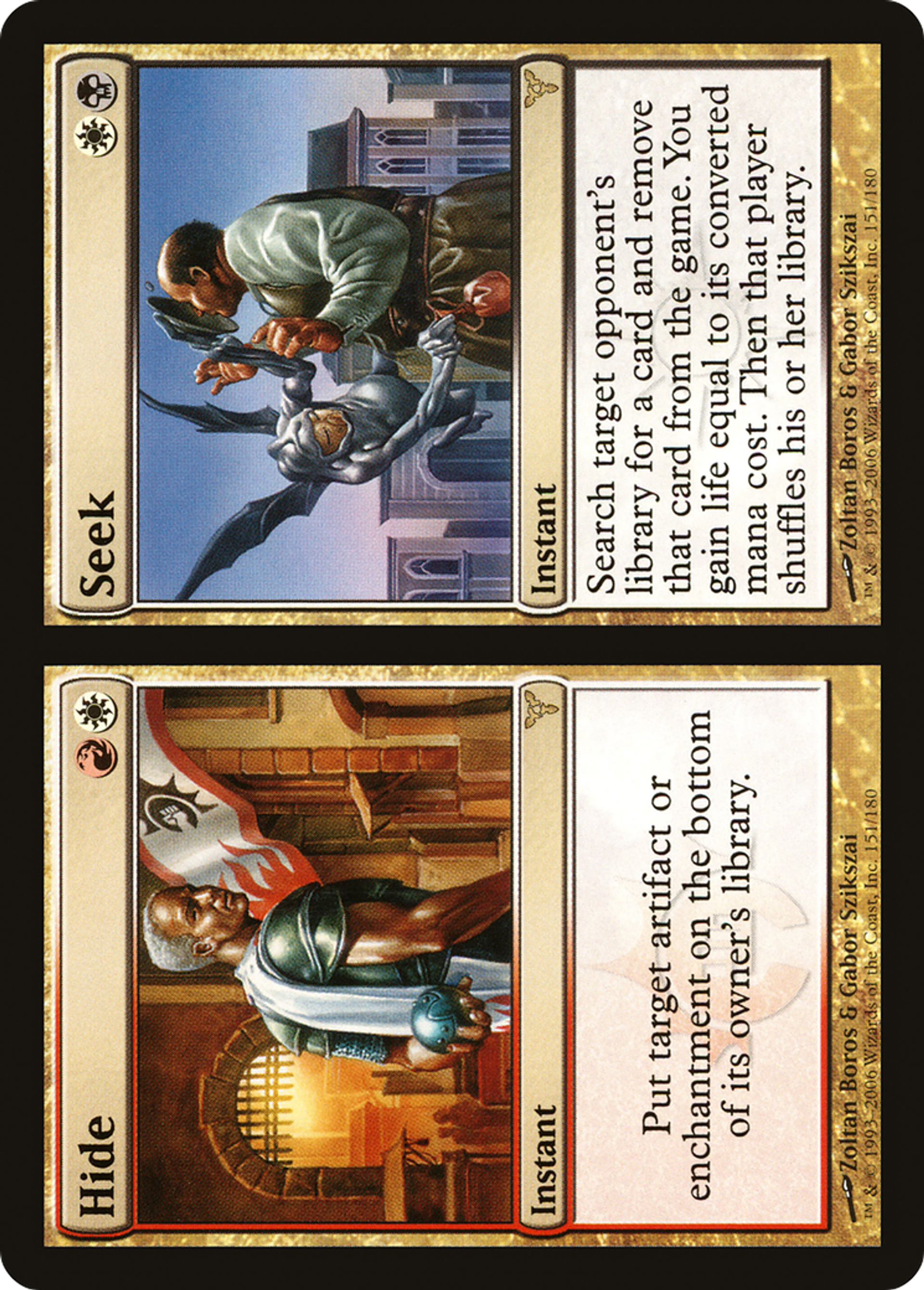 Hide // Seek — Dissension — Magic: The Gathering