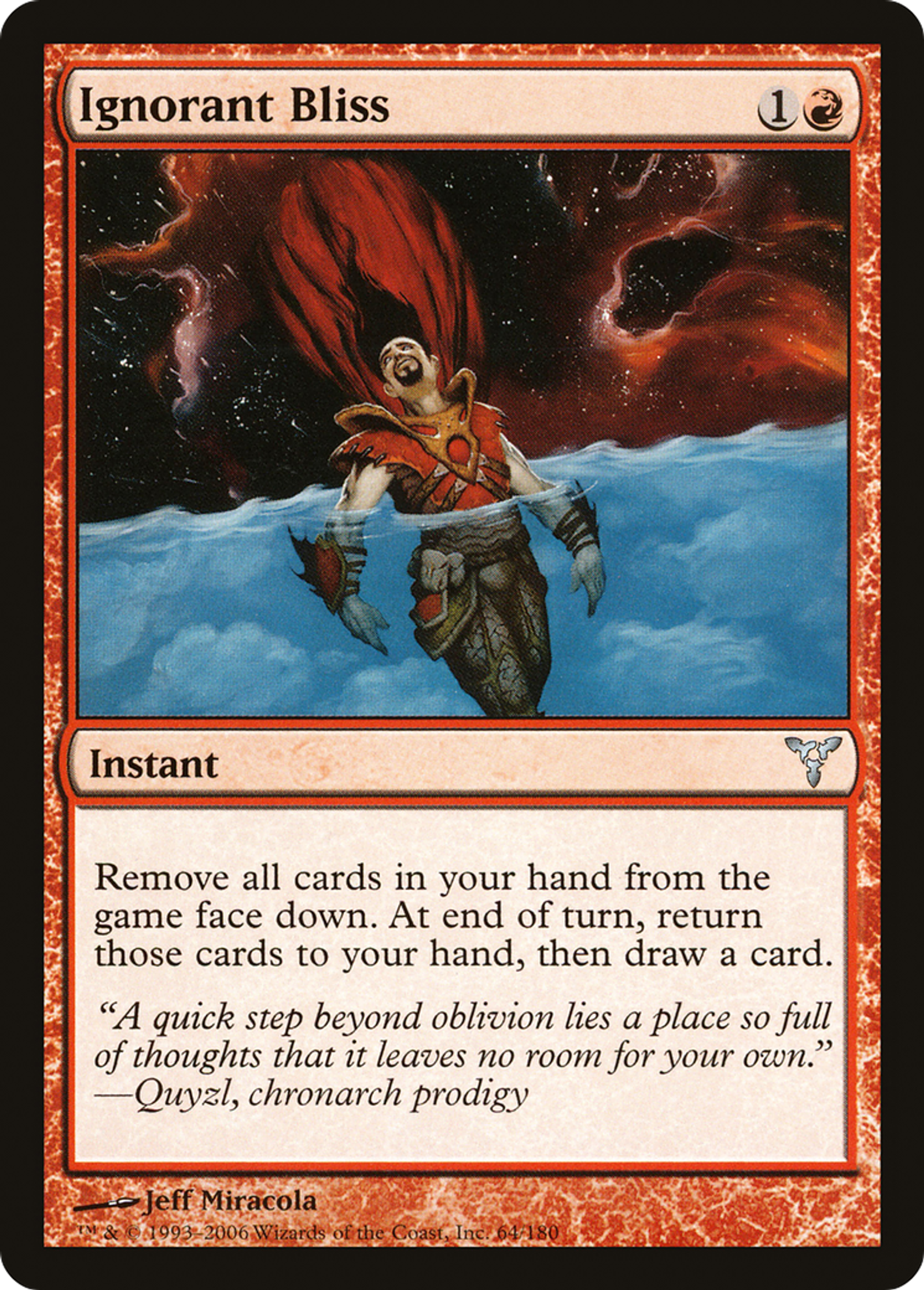 Ignorant Bliss — Dissension — Magic: The Gathering