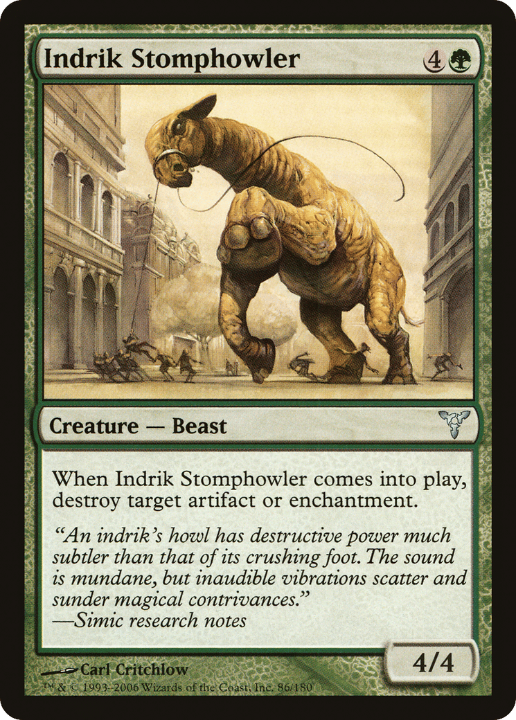 Indrik Stomphowler — Dissension — Magic: The Gathering