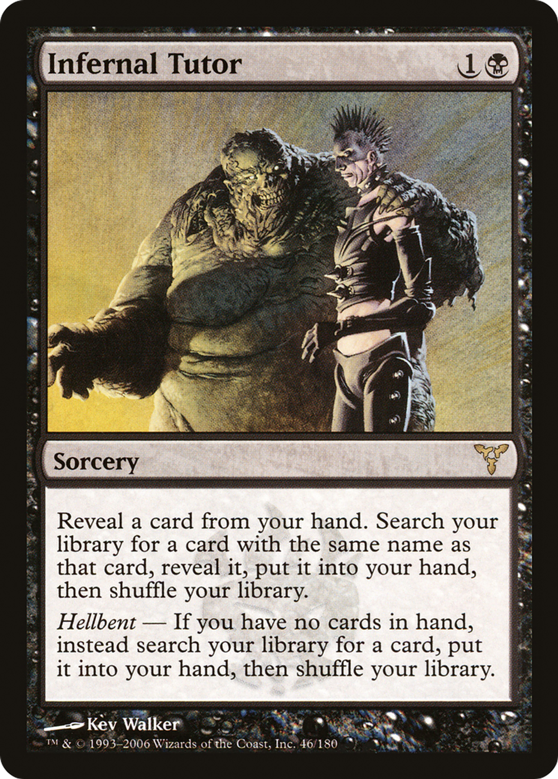 Infernal Tutor — Dissension — Magic: The Gathering
