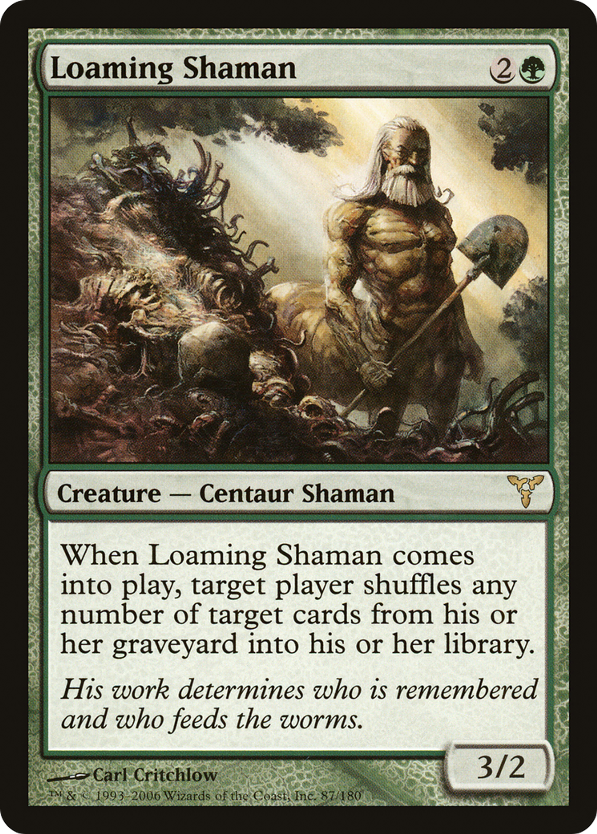 Loaming Shaman — Dissension — Magic: The Gathering