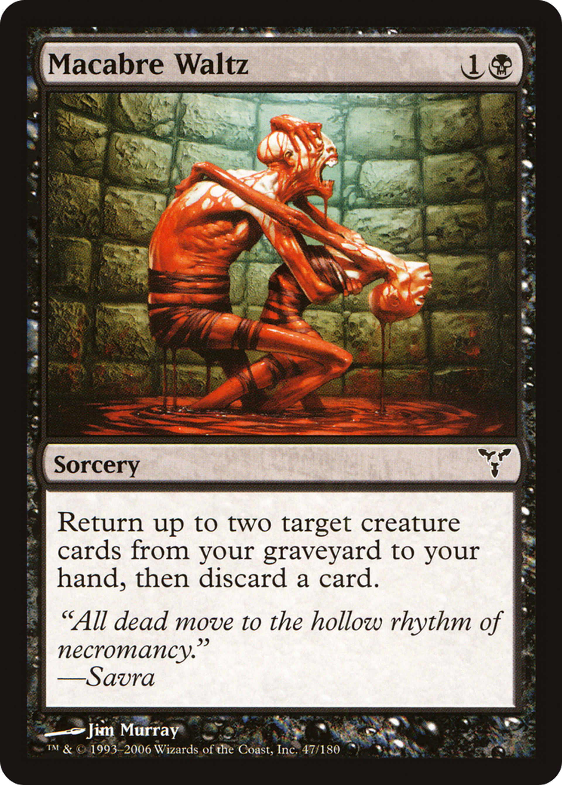 Valse macabre — Dissension — Magic: The Gathering