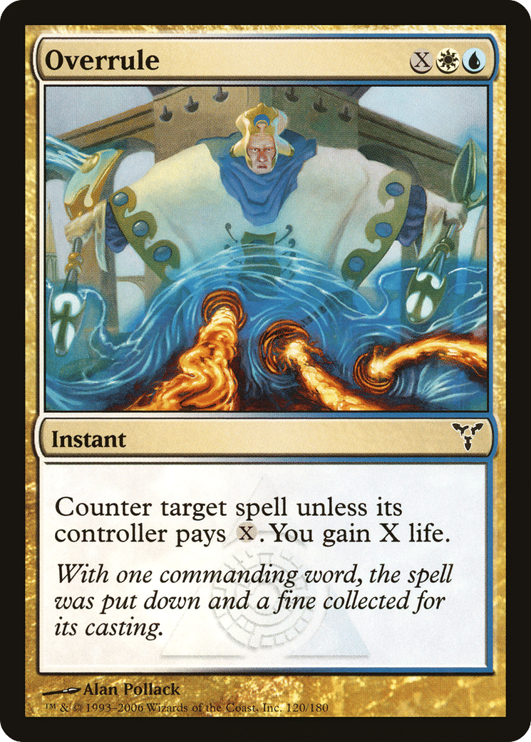 Overrule — Dissension — Magic: The Gathering