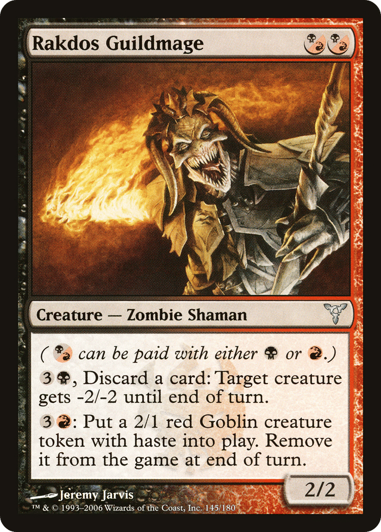 Rakdos Guildmage — Dissension — Magic: The Gathering