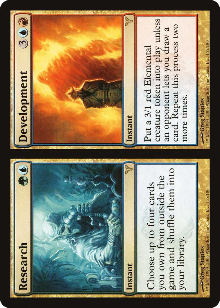 Research // Development — Dissension — Magic: The Gathering