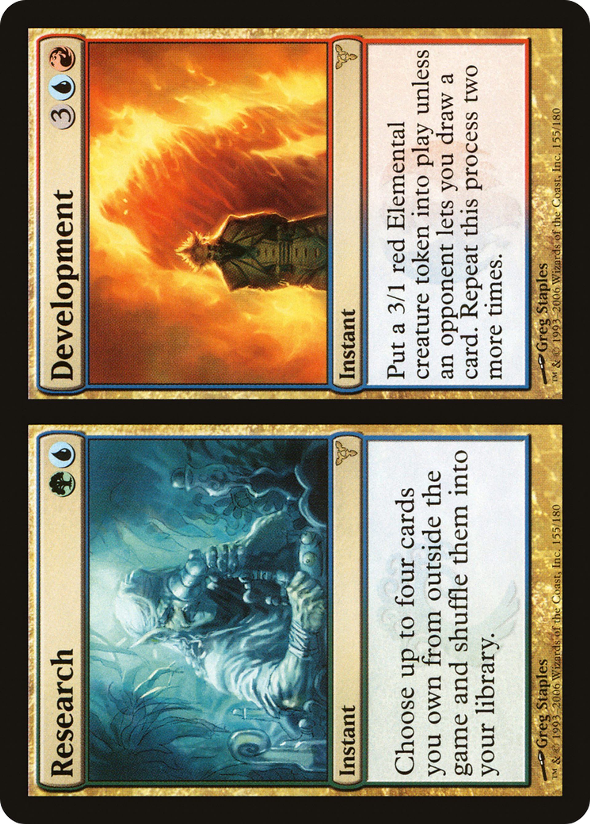 Research // Development — Dissension — Magic: The Gathering