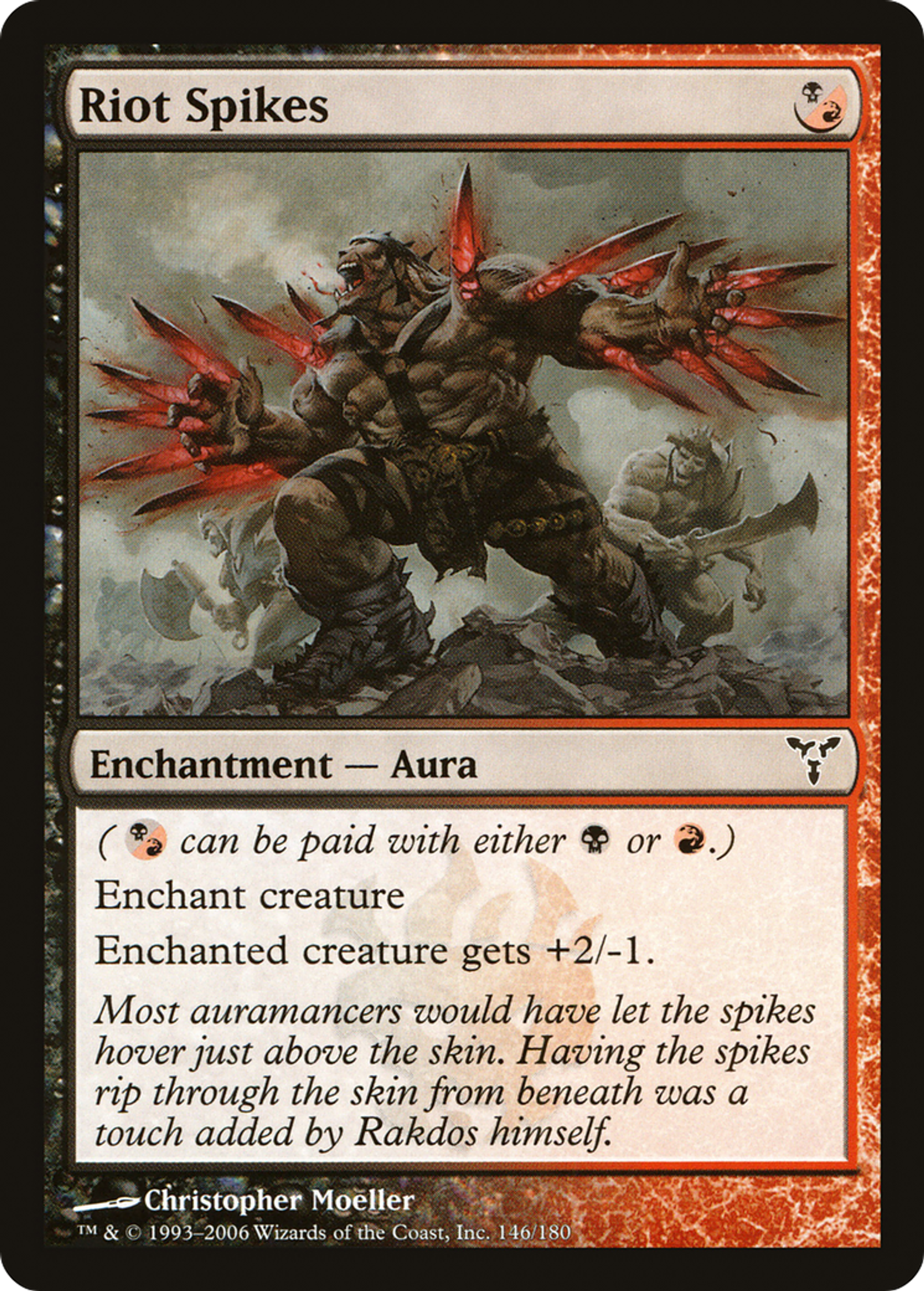 Pointes anti-émeutes — Dissension — Magic: The Gathering