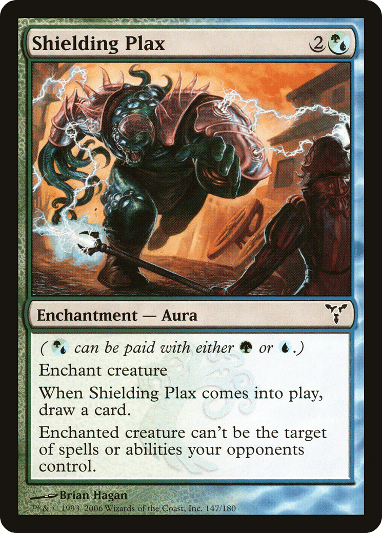 Shielding Plax — Dissension — Magic: The Gathering