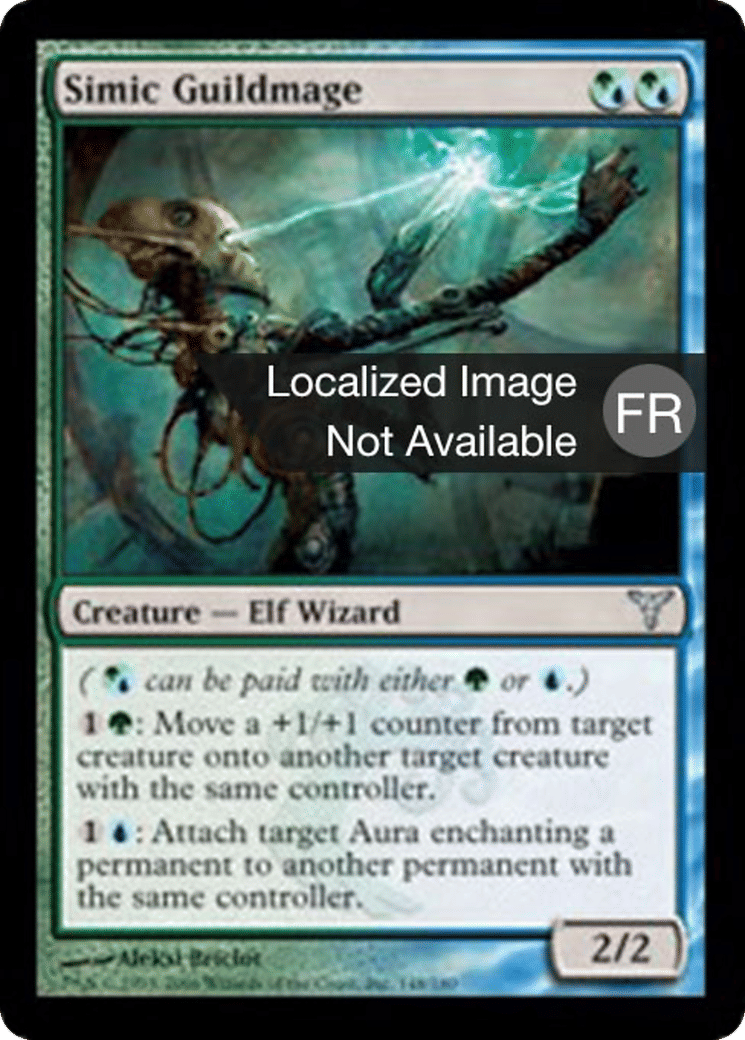 Ghildmage de Simic — Dissension — Magic: The Gathering